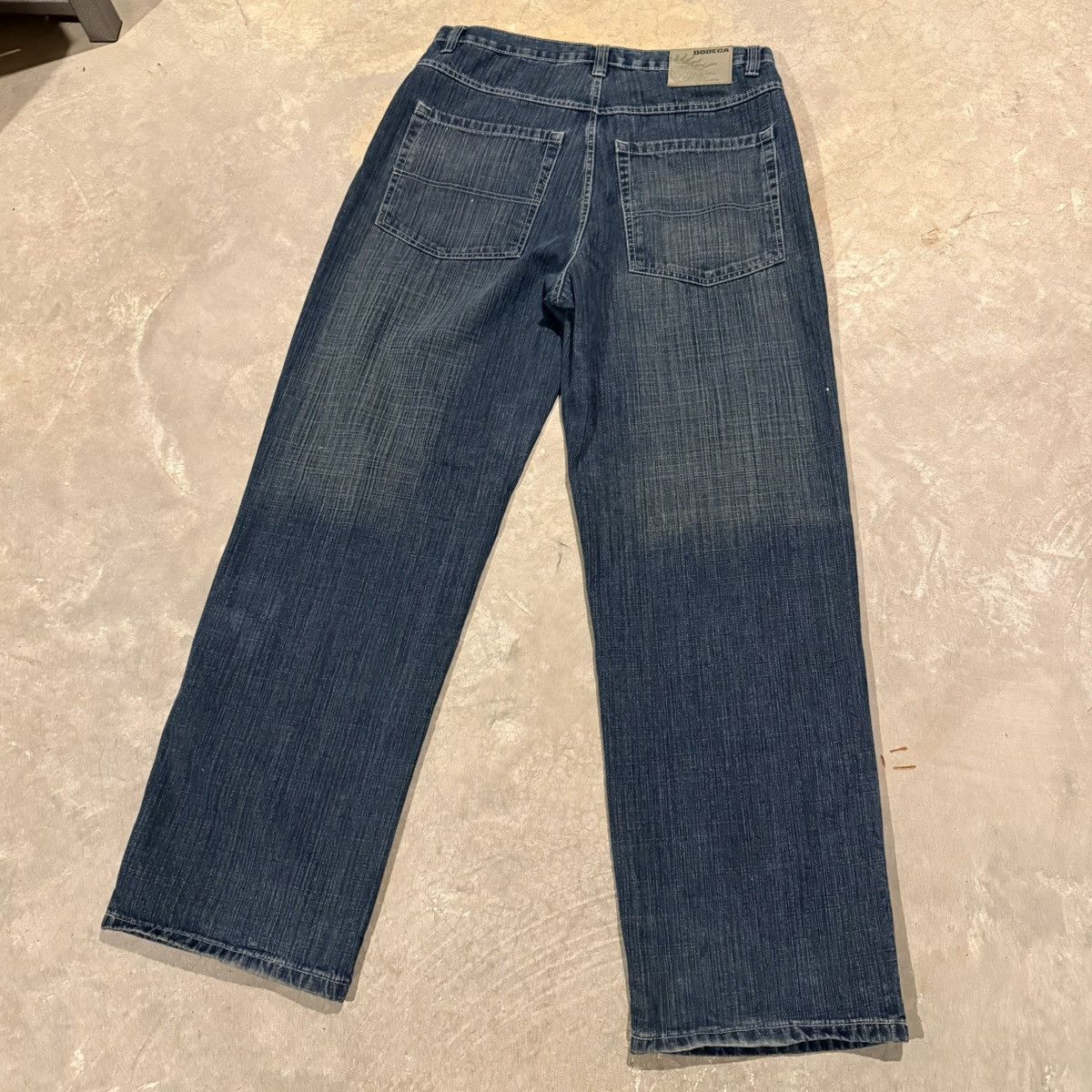 Vintage Vtg 2000s Baggy Mudwash Faded Jeans ERD Grunge Southpole Y2K Size US 35 - 8 Thumbnail