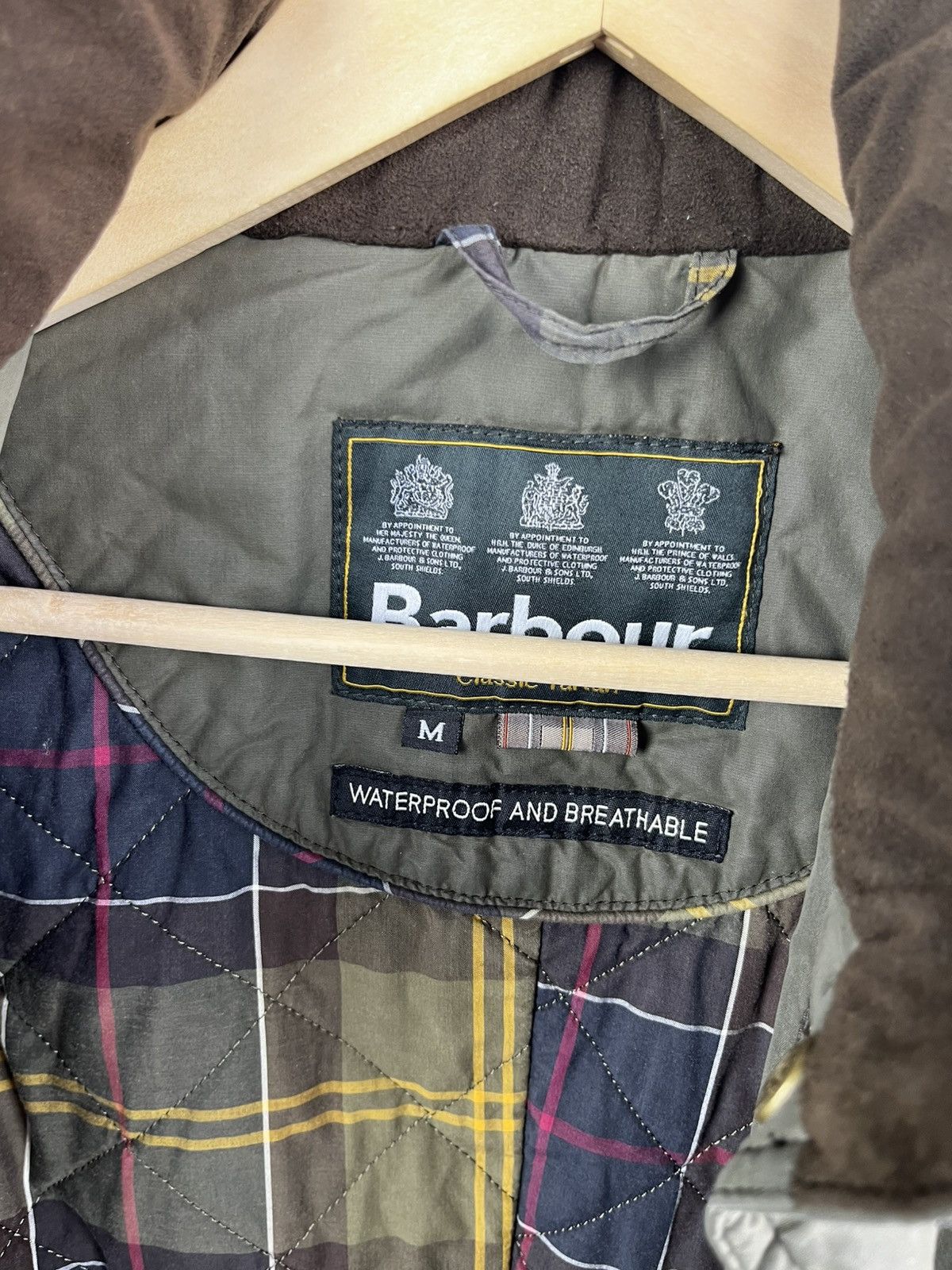 Barbour Barbour mens waterproof jacket Size US M / EU 48-50 / 2 - 14 Thumbnail