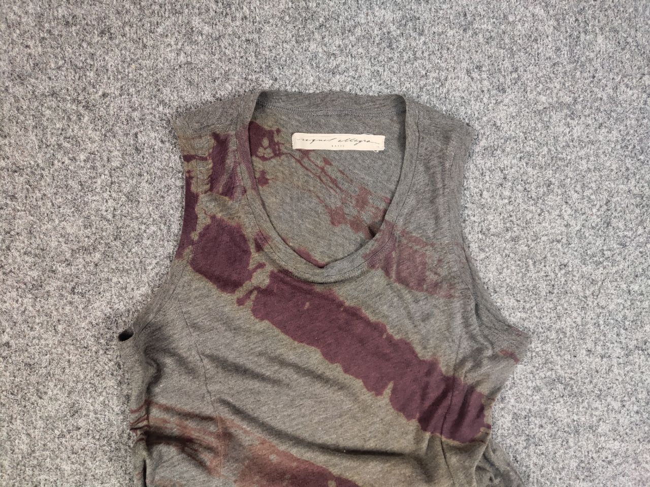 Other Raquel Allegra Hand Made USA A Line Light Gray Art Dress Size M / US 6-8 / IT 42-44 - 9 Thumbnail