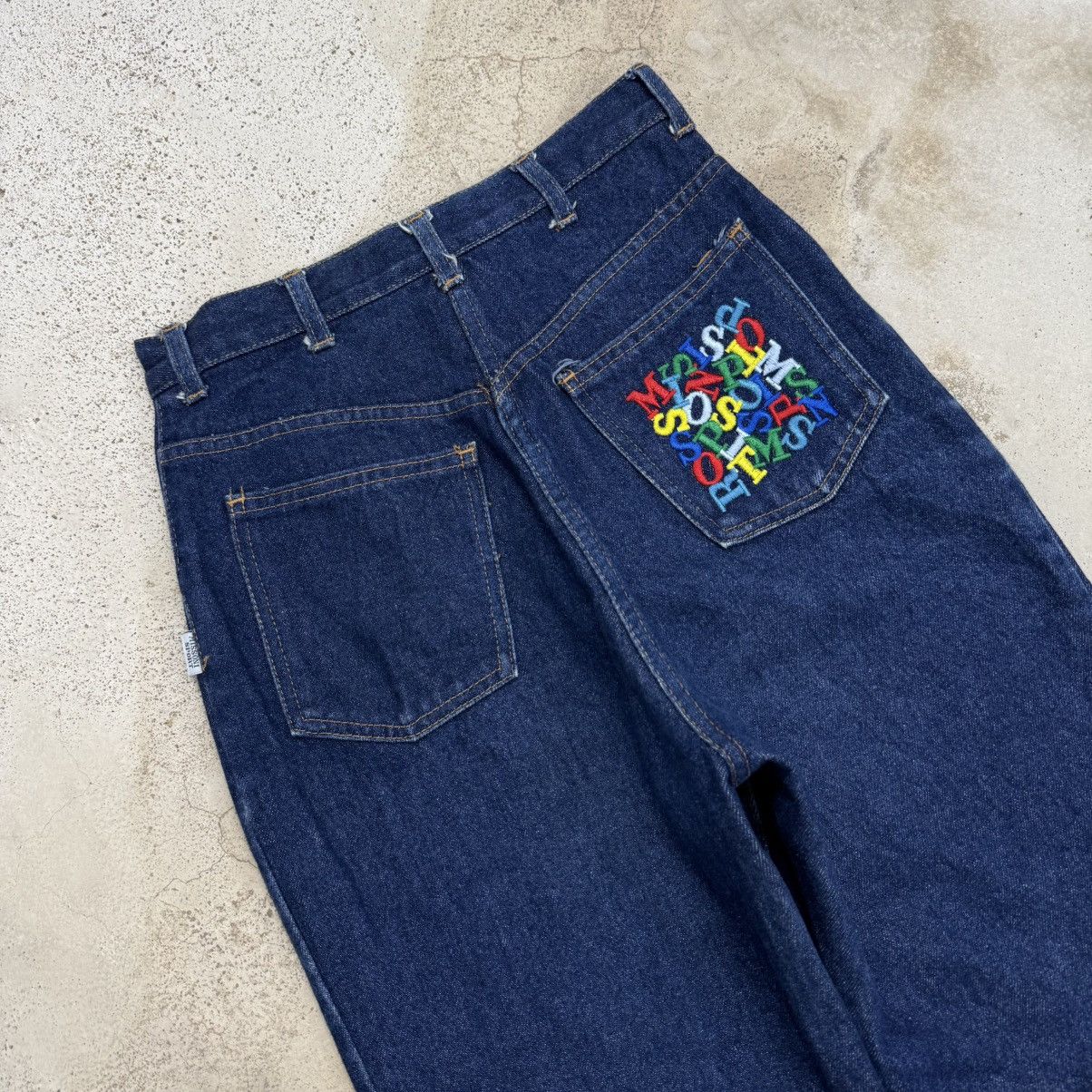 Missoni Missoni Embroidery Multicolor Unisex Denim Pants Size 24" / US 00 / IT 34 - 11 Thumbnail