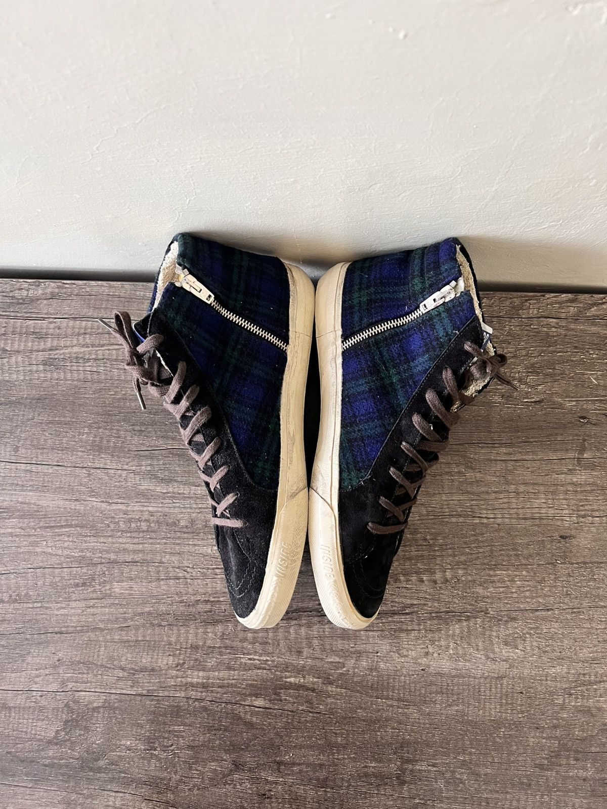 Golden Goose GOLDEN GOOSE SLIDE HIGHTOP SNEAKERS Size US 10 / EU 43 - 8 Thumbnail