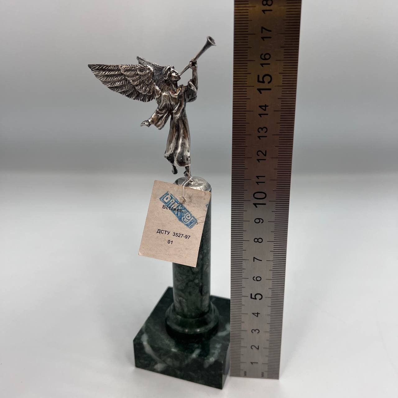 Vintage Vintage Sterling Silver 925 Statue Victory Goddess Size ONE SIZE - 7 Thumbnail