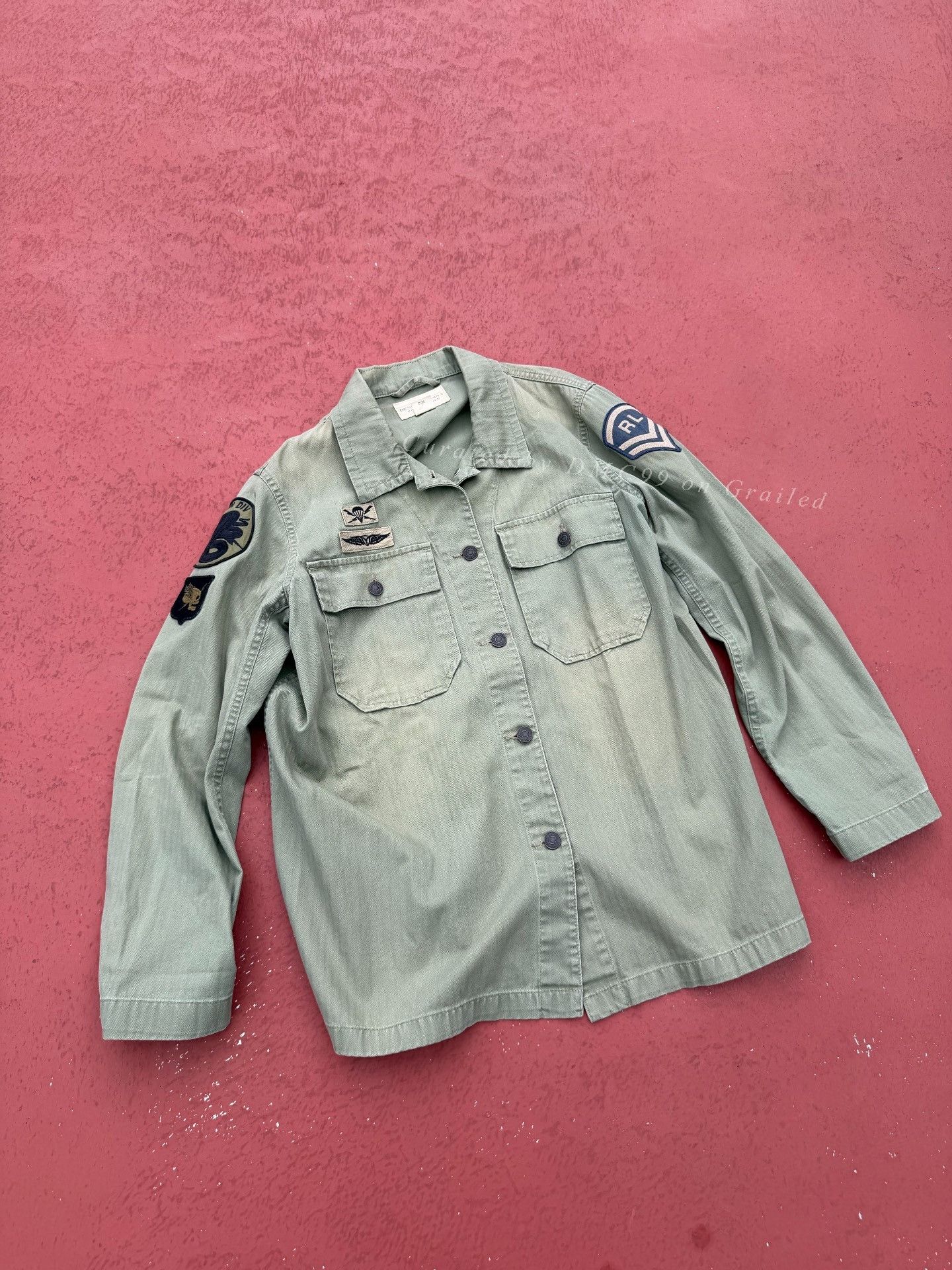 Denim & Supply Ralph Lauren Denim & Supply Ralph Lauren Military Shirt Size US M / EU 48-50 / 2 - 1 Thumbnail