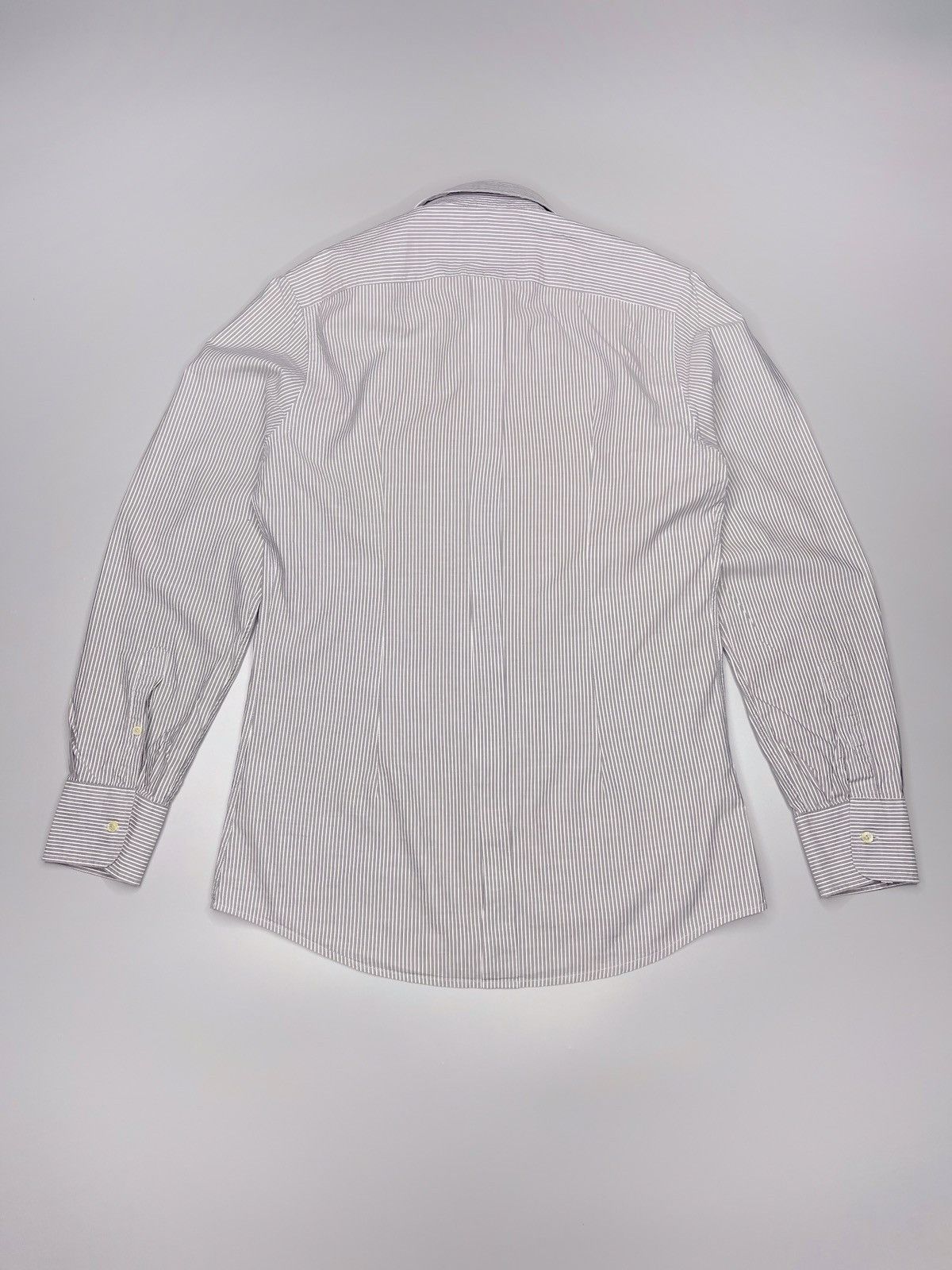 Dolce & Gabbana Dolce Gabbana Gold Stripped Button Up Shirt Size US M / EU 48-50 / 2 - 9 Thumbnail