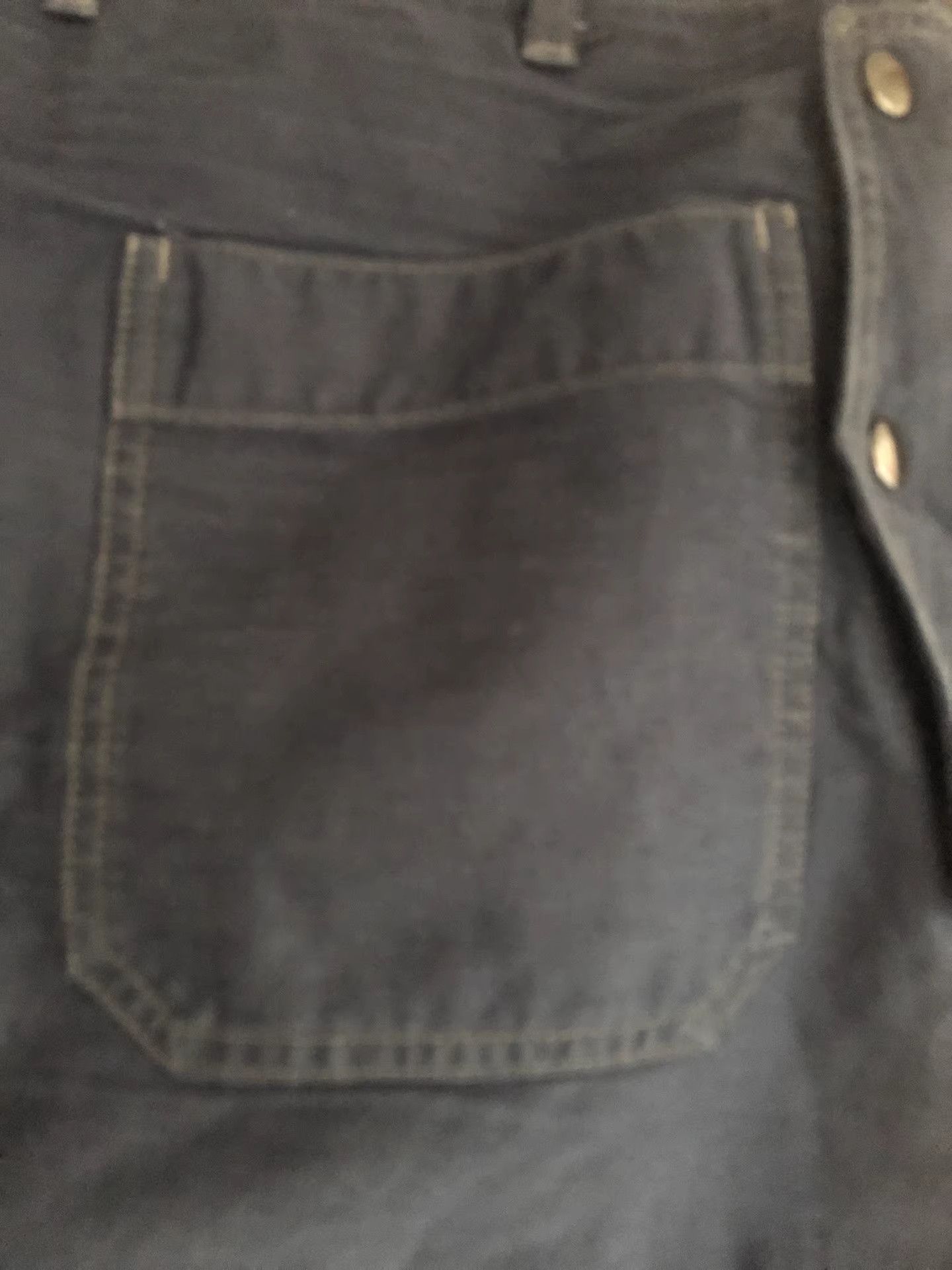 COLIMBO Colimbo Vintage Indigo Herringbone Cargo Pants Size US 30 / EU 46 - 7 Thumbnail