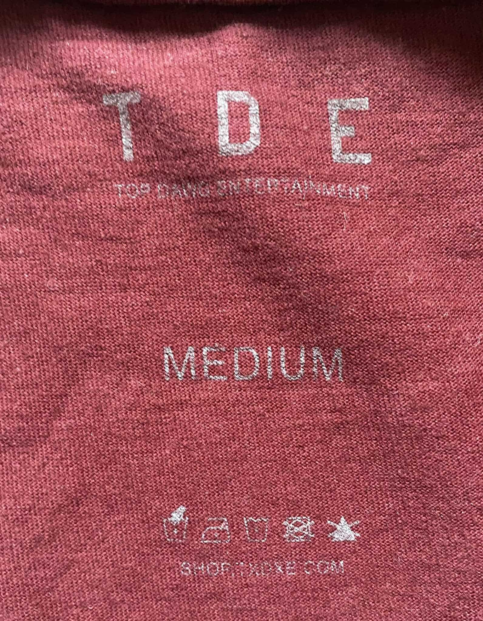 Kendrick Lamar × Top Dawg Entertainment Kendrick Lamar Damn 2018 Album Tour Rap Nobody Pray For Me Size US M / EU 48-50 / 2 - 8 Thumbnail