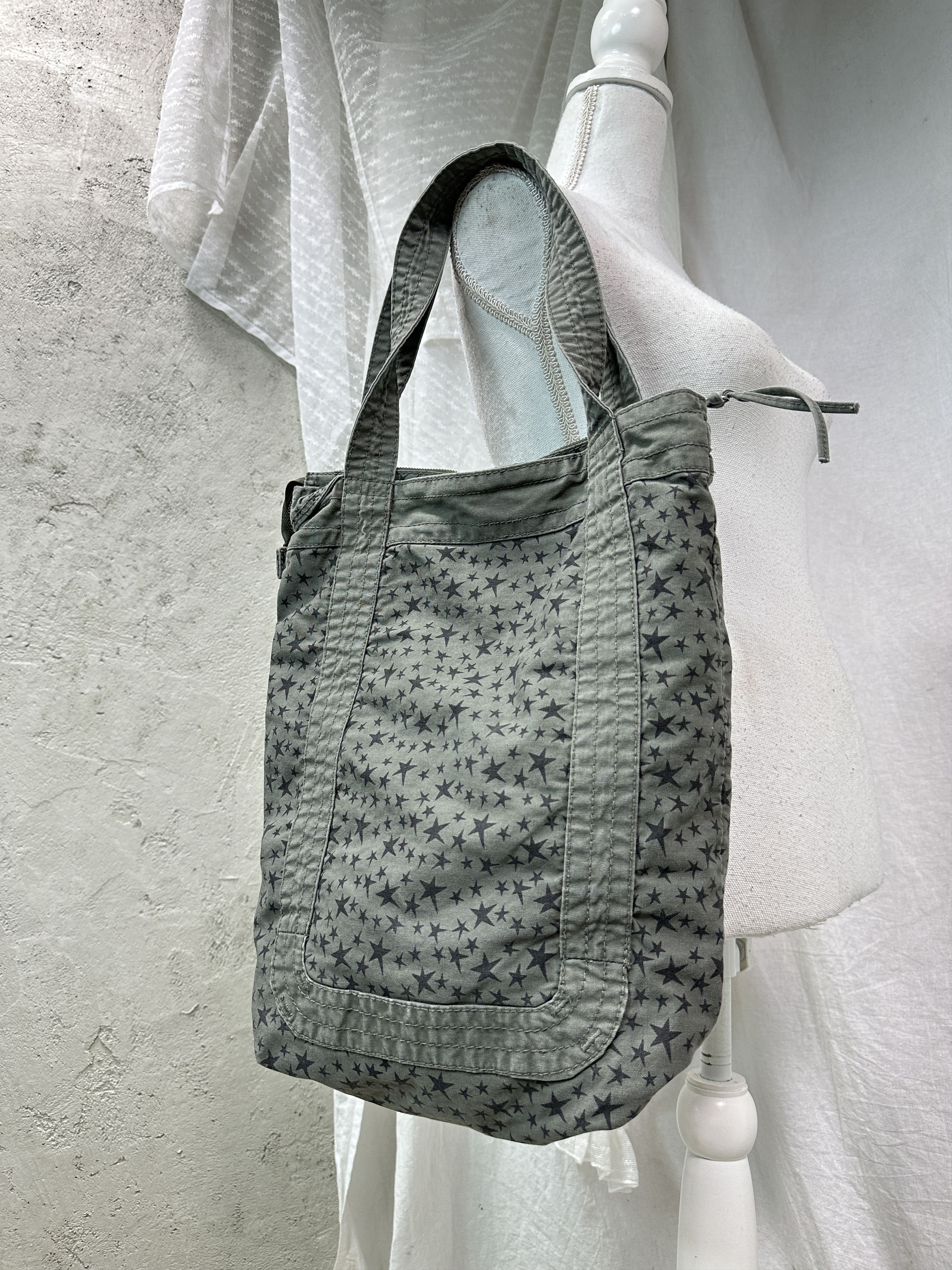 Vintage Vintage Avant Garde Grunge Tote Stars Hobo Bag Y2K Size ONE SIZE - 1 Thumbnail