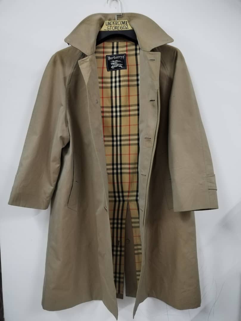 Burberry × Vintage Best Offer🔥VINTAGE BURBERRY'S NOVA CHECK TRENCH COAT Size US L / EU 52-54 / 3 - 1 Thumbnail