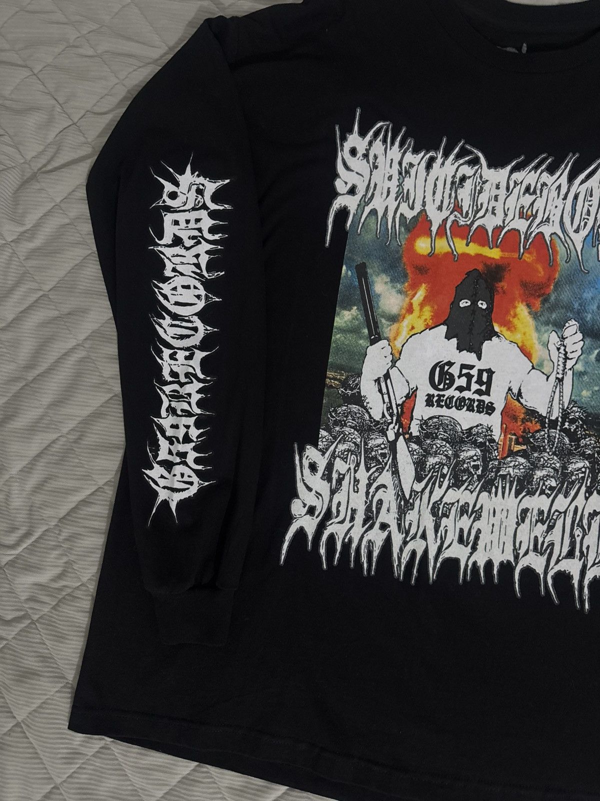 G59 Records (2XL) GRAVEDIGGER LONG SLEEVE Size US XXL / EU 58 / 5 - 2 Thumbnail