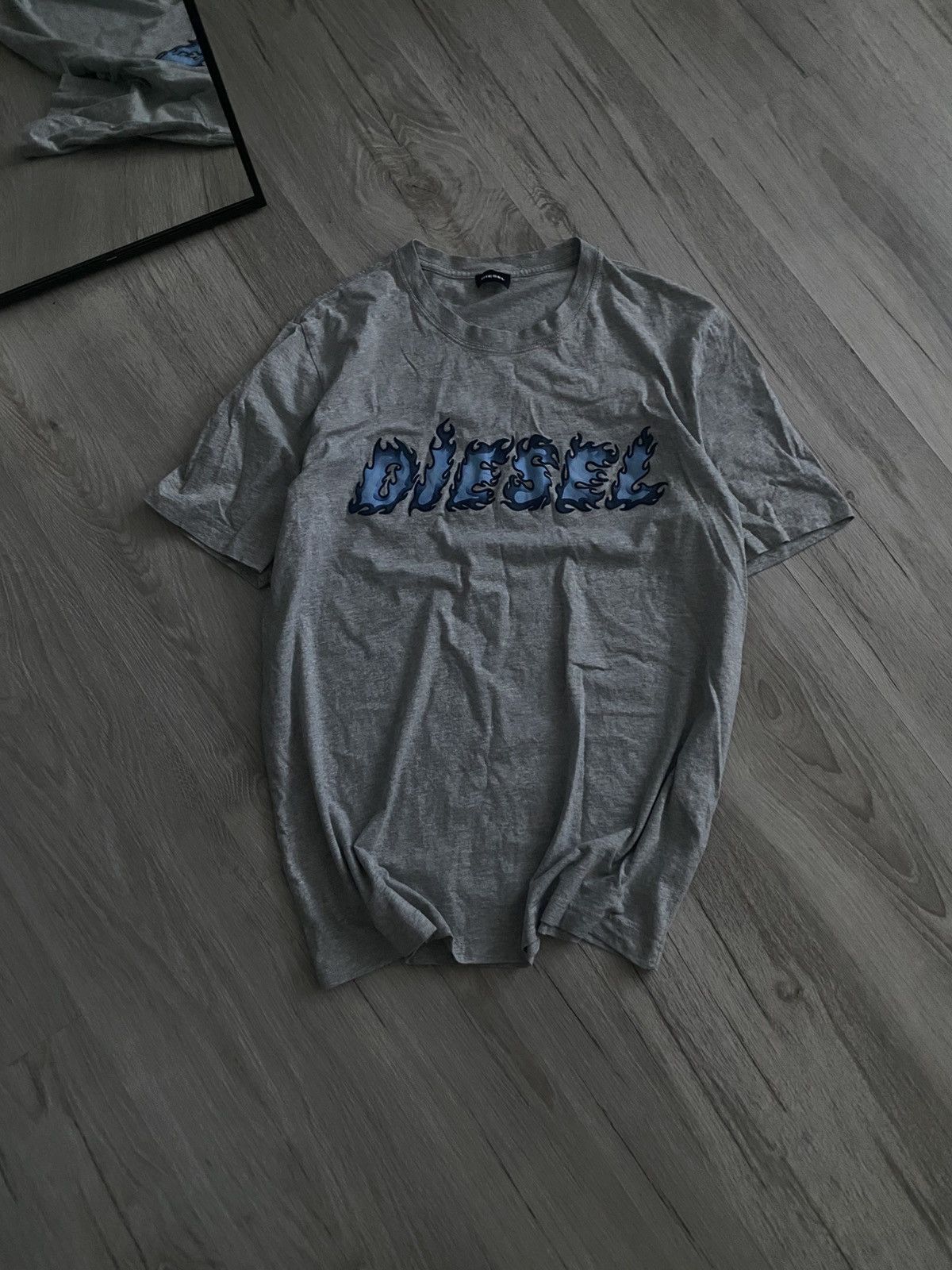 Diesel T-shirt Diesel big logo Size US L / EU 52-54 / 3 - 1 Thumbnail