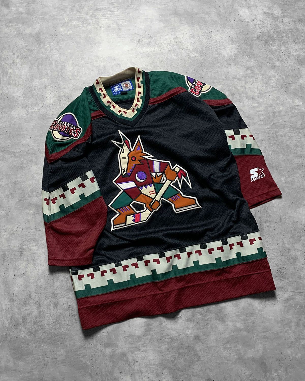 Vintage 90’s Starter Phoenix Coyotes NHL Hockey Jersey - XL