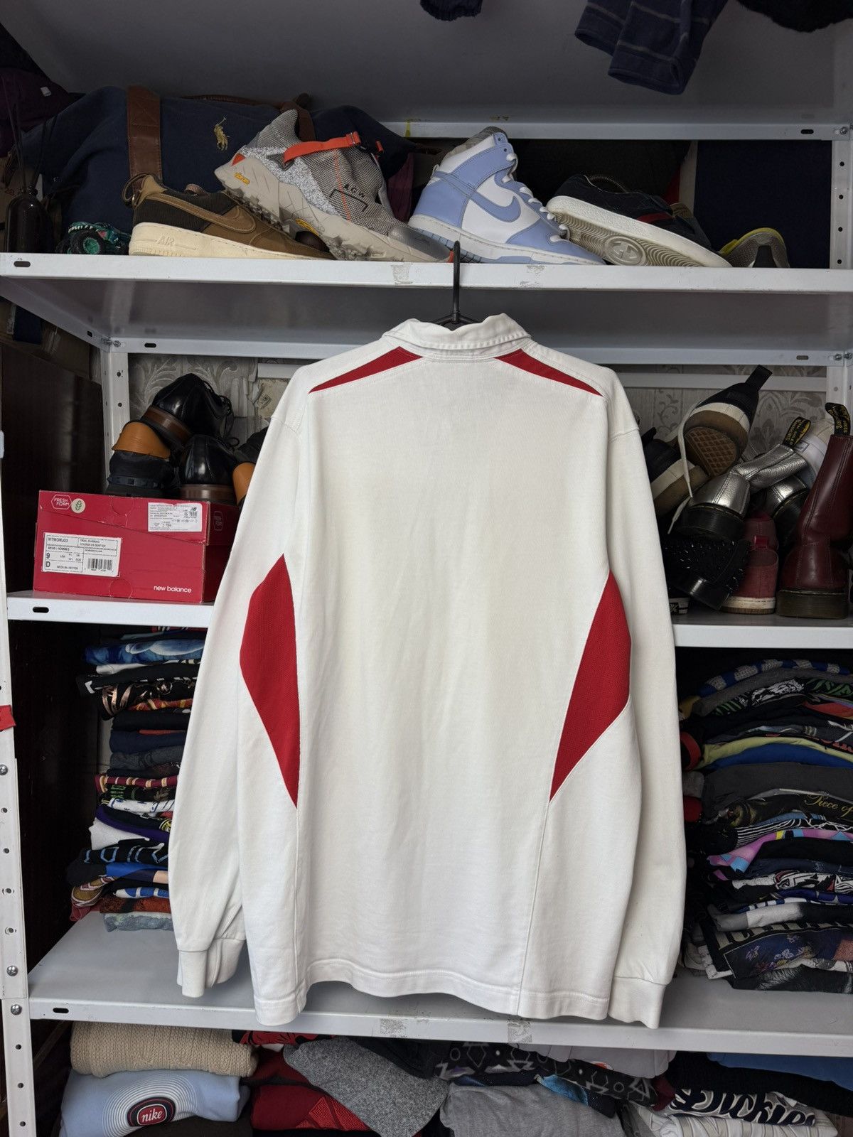 Nike England Rugby Union Home Shirt 2003 Jersey Nike Long Sleeve Size US L / EU 52-54 / 3 - 3 Thumbnail