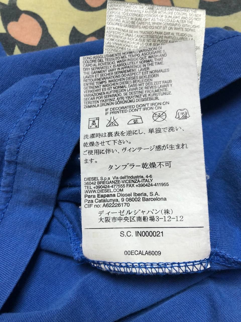 Diesel × Vintage Rare Y2K Diesel Big Logo Vintage T Shirt Size US M / EU 48-50 / 2 - 10 Thumbnail