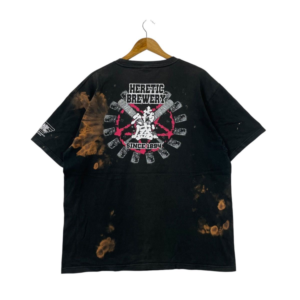 Japanese Brand Vintage Kikuzakari Sake Brewery Tee Shirt Size US XXL / EU 58 / 5 - 4 Thumbnail