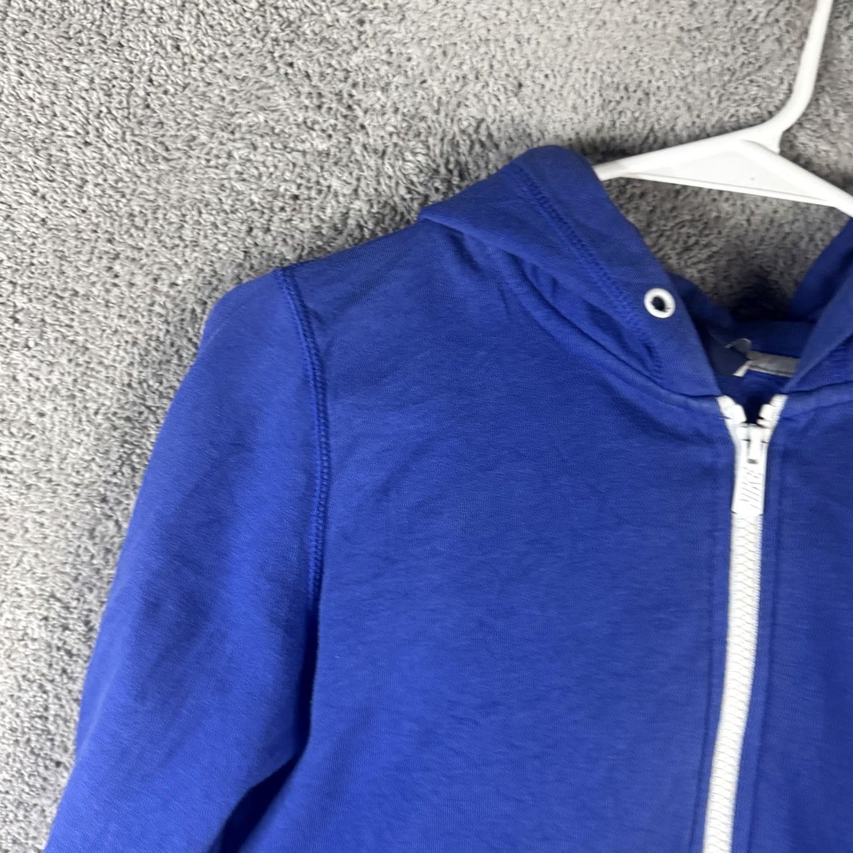 Nike Nike Hoodie Mens M Blue Lightweight Jersey Full Zip Swoosh Logo Sweatshirt Size US M / EU 48-50 / 2 - 5 Thumbnail