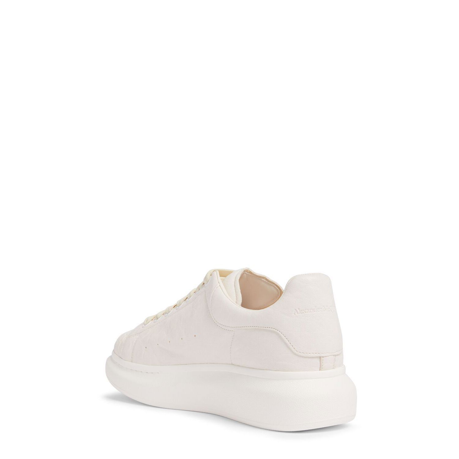 Alexander McQueen ALEXANDER MCQUEEN Oversized Men's Embossed Off White Sneaker Size US 12.5 / EU 45-46 - 3 Thumbnail