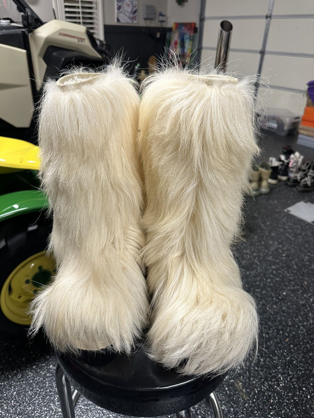 Lotto Sport VINTAGE Lotto REAL goat fur insulated boots Size US 8.5 / EU 41-42 - 3 Thumbnail