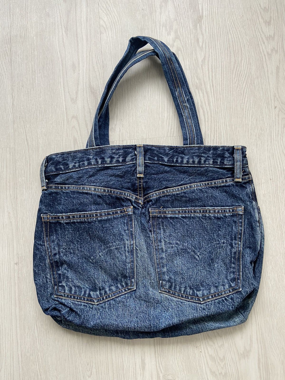 Levi's Made & Crafted Vintage Levi’s Made & Craft ‘Sun Rise’ Japan Denim Totebag Size ONE SIZE - 4 Thumbnail