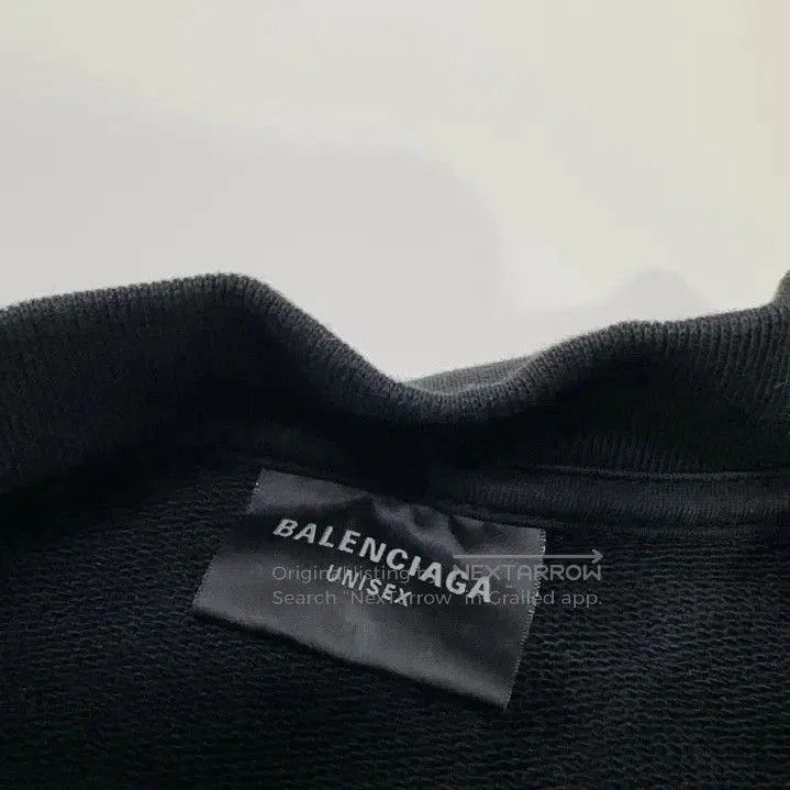 Balenciaga Balenciaga Black Logo Casual Long Sleeve Sweatshirt. Size US M / EU 48-50 / 2 - 5 Thumbnail