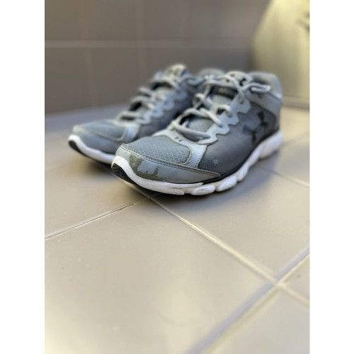 Under Armour Size 9.5 - Under Armour Micro G Assert 6 Gray Men - 1266224- Size US 9.5 / EU 42-43 - 1 Thumbnail