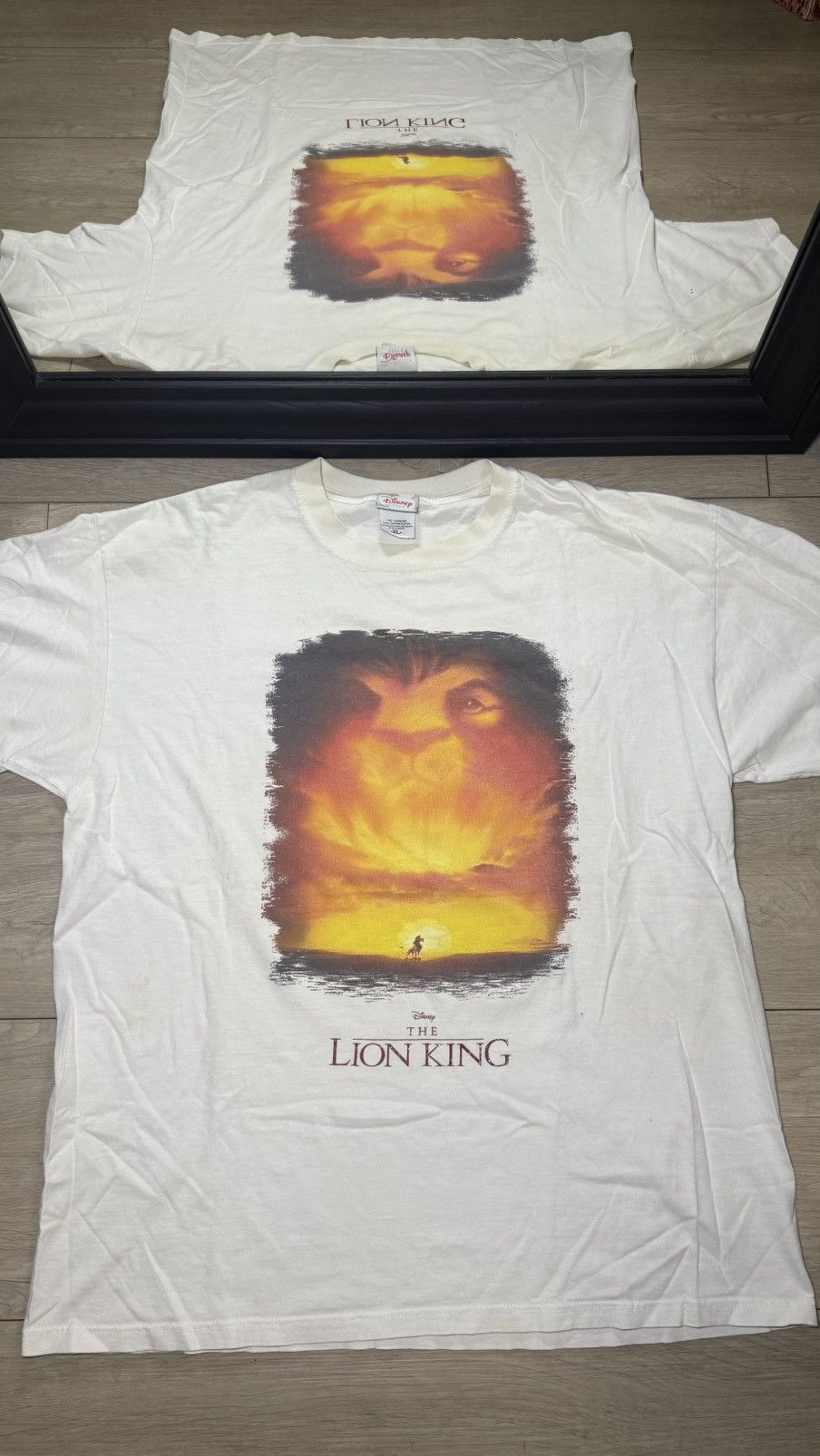 Disney Vintage / Y2K 1990s Disney The Lion King Movie Promo Shirt Size US XL / EU 56 / 4 - 1 Thumbnail