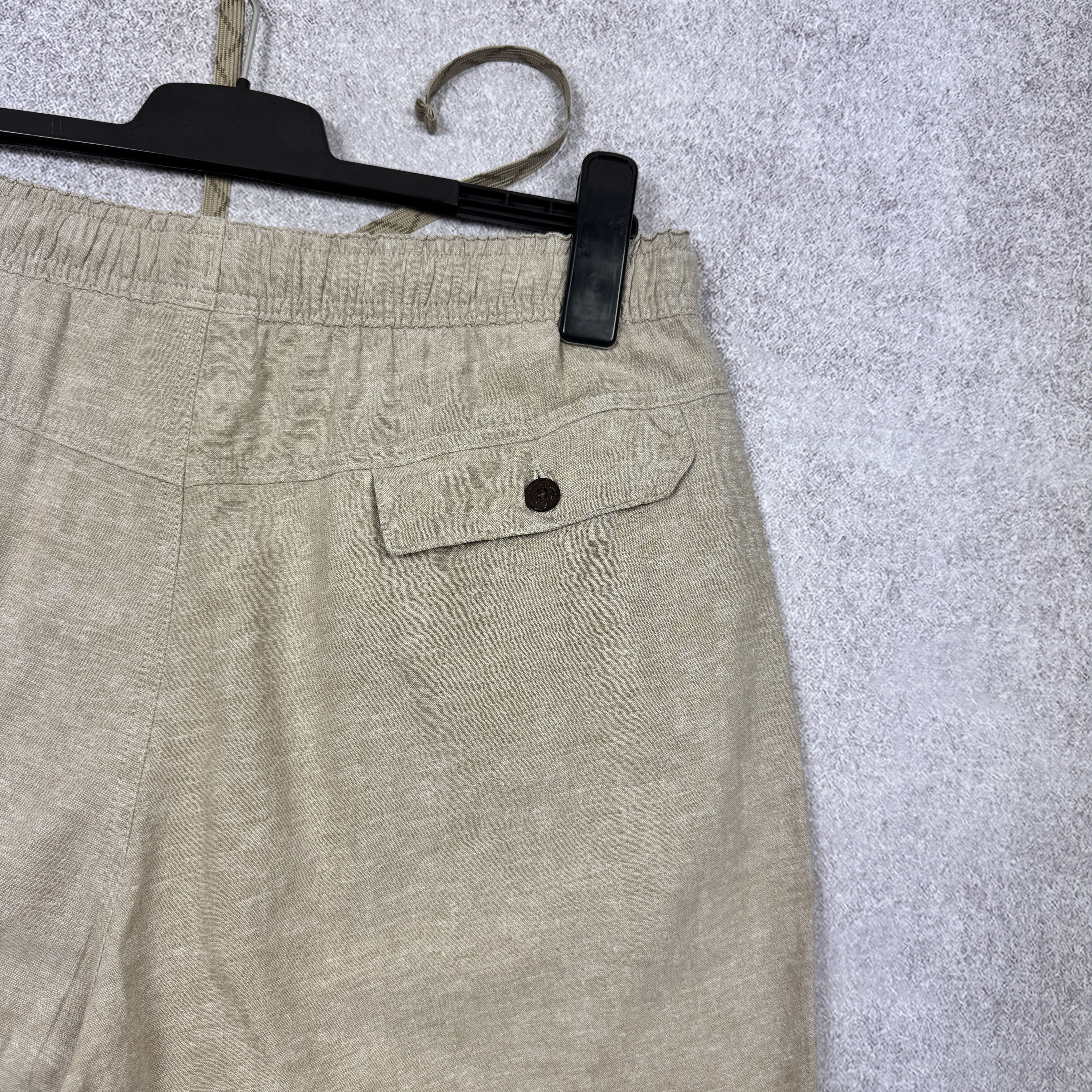 Patagonia Men`s PATAGONIA ORGANIC COTTON BEIGE LIGHT SHORTS SIZE M/32 Size US 32 / EU 48 - 6 Thumbnail
