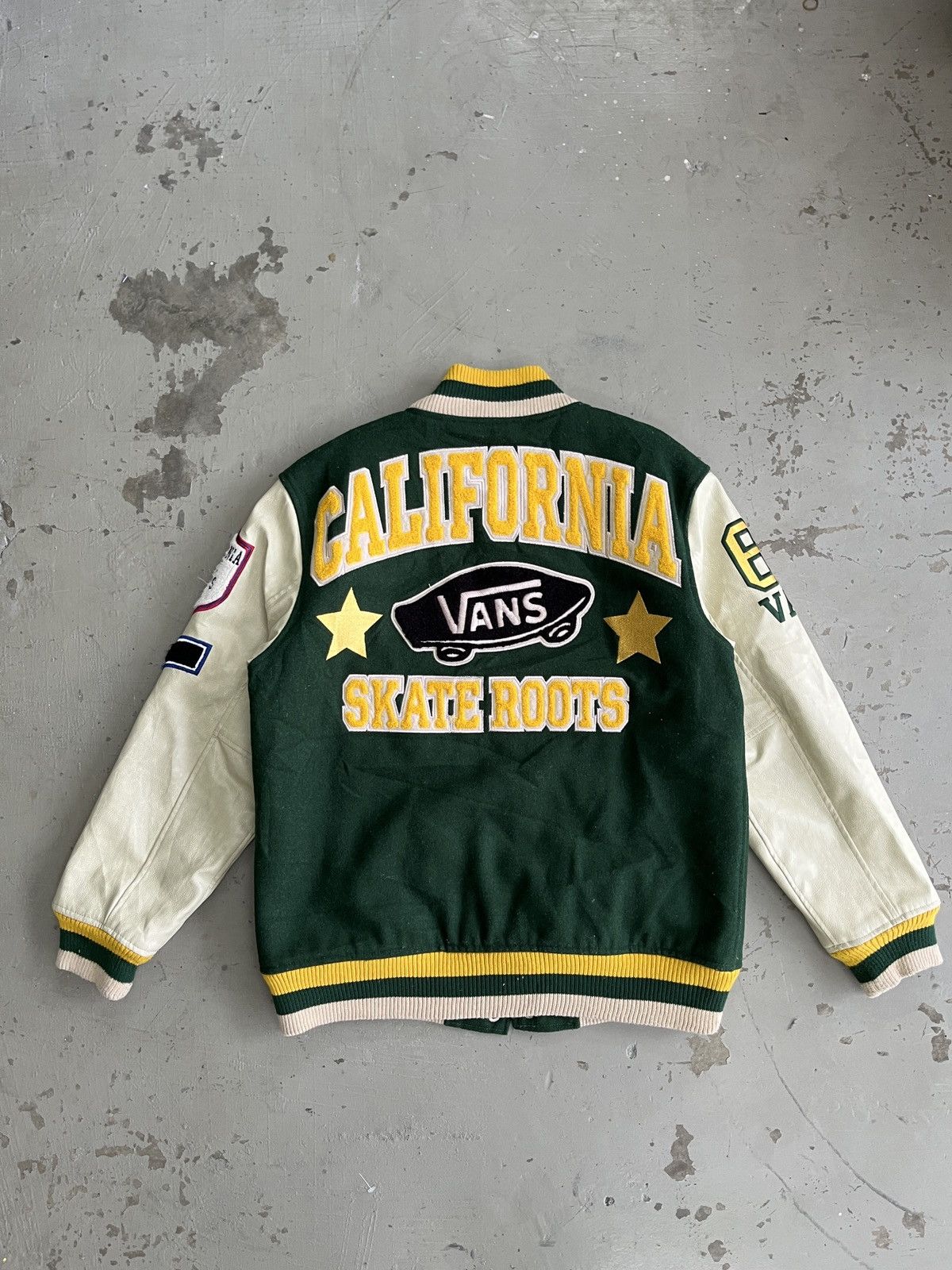 Vans Vintage 90's Vans California Skate Roots Varsity Jacket Size US M / EU 48-50 / 2 - 18 Thumbnail