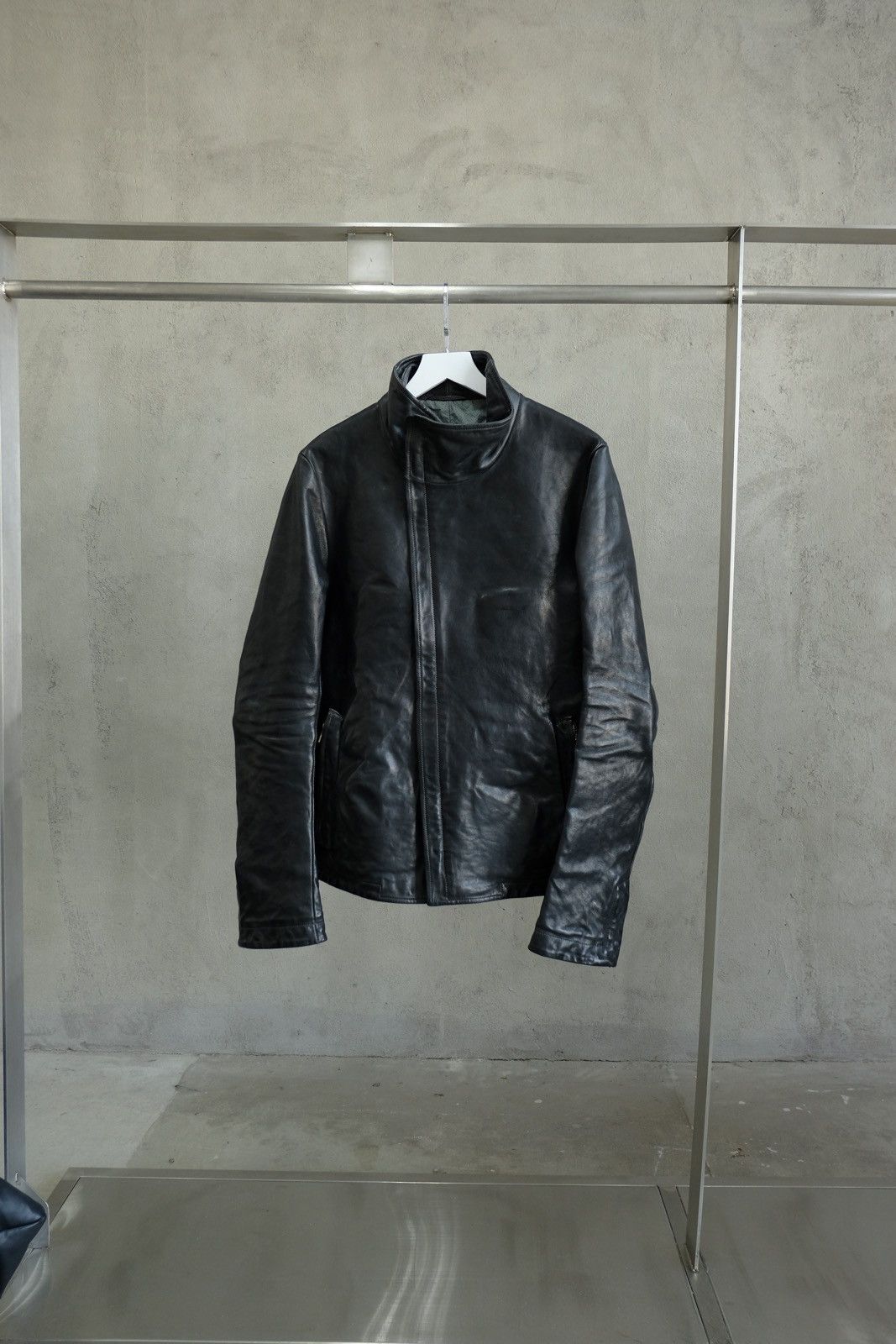 Carol Christian Poell Prosthetic Elbow High Neck Jacket