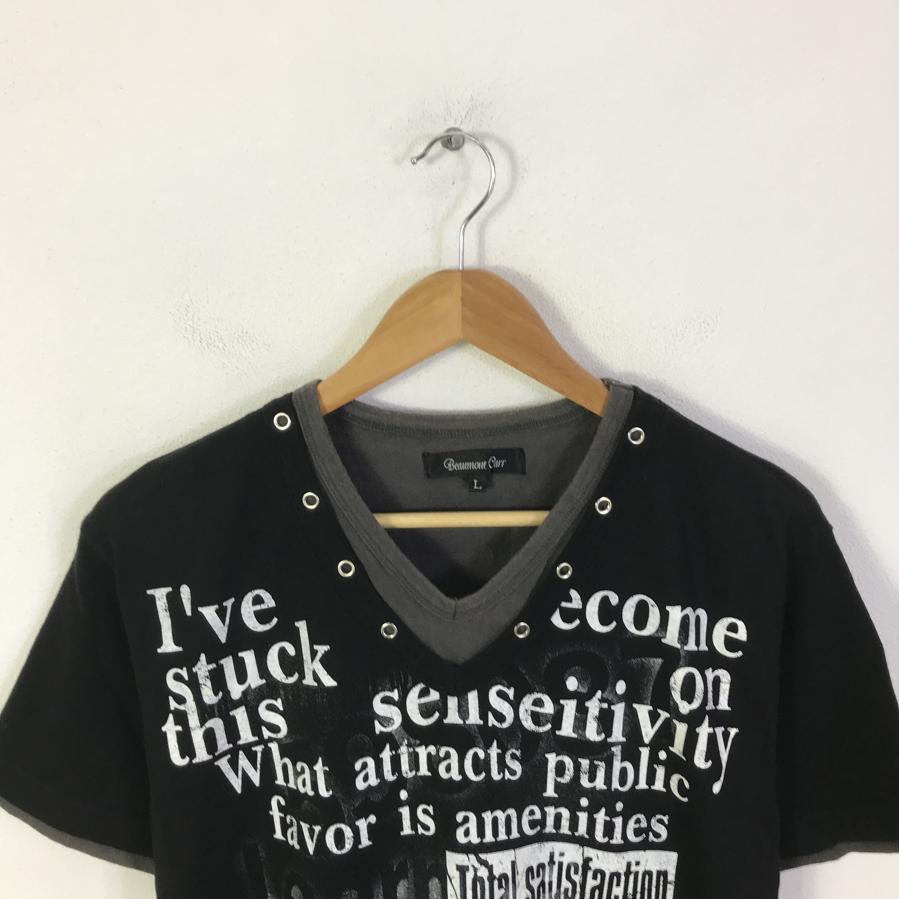 Japanese Brand PUNK JAPAN BEAUMONT CARR T-SHIRT K93B5 Size US M / EU 48-50 / 2 - 2 Thumbnail