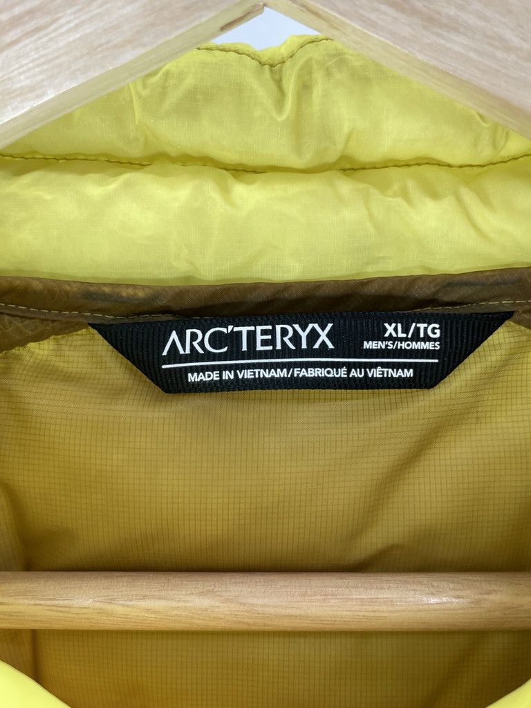 Arc'teryx ARCTERYX Cerium Yellow Oracle 850 Goose Down Nylon Jacket Size US XL / EU 56 / 4 - 6 Thumbnail