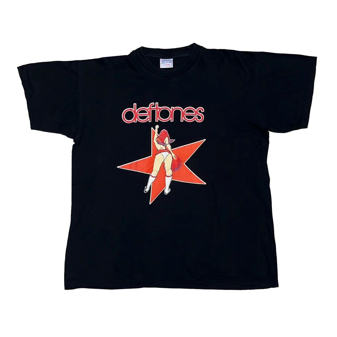 Band Tees Deftones 2001 Vintage Back to School Album Promo T-Shirt Size US XL / EU 56 / 4 - 1 Thumbnail