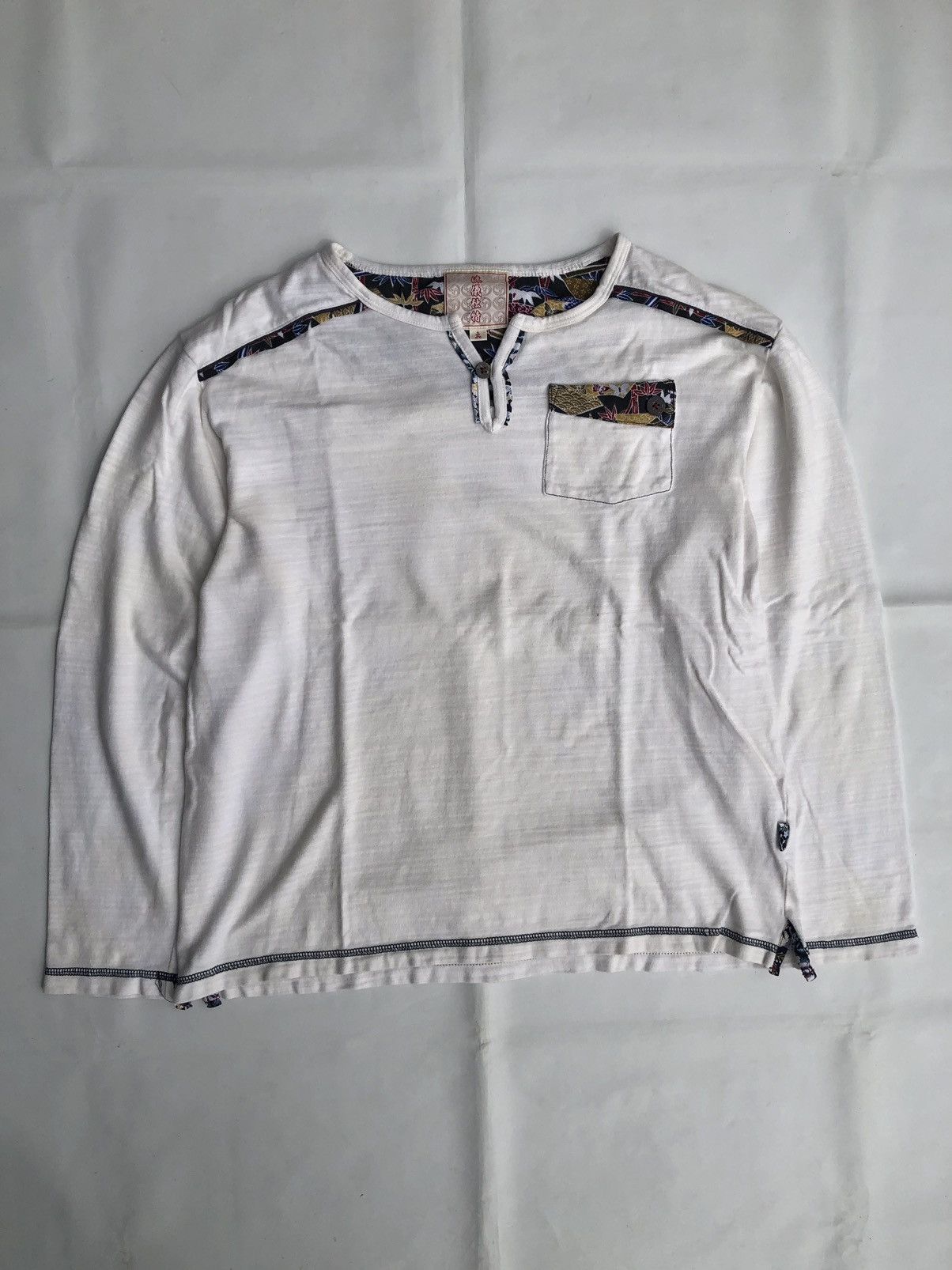 Le Grande Bleu (L.G.B.) JAPANESE GOTHIC LONG SLEVE SUKAJAN STYLE Size US L / EU 52-54 / 3 - 1 Thumbnail