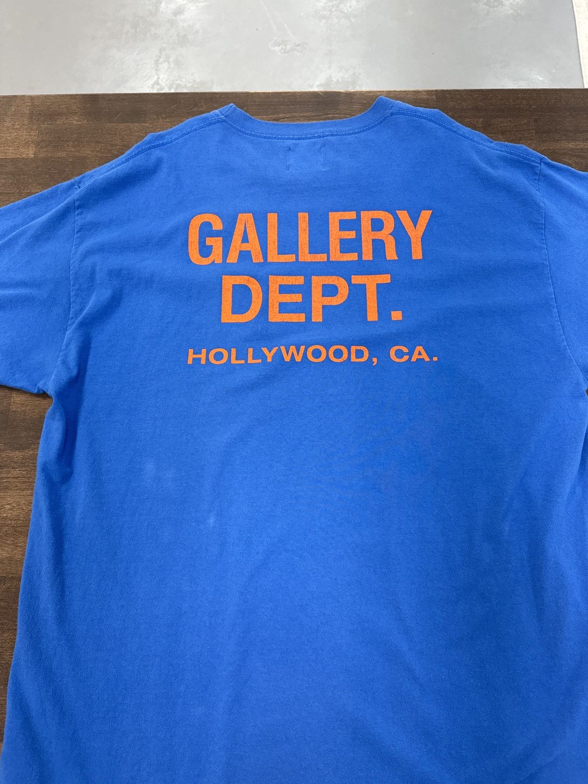 Gallery Dept. Gallery Dept Blue Souvenir Vintage Tee Pre-owned Size US XL / EU 56 / 4 - 2 Thumbnail