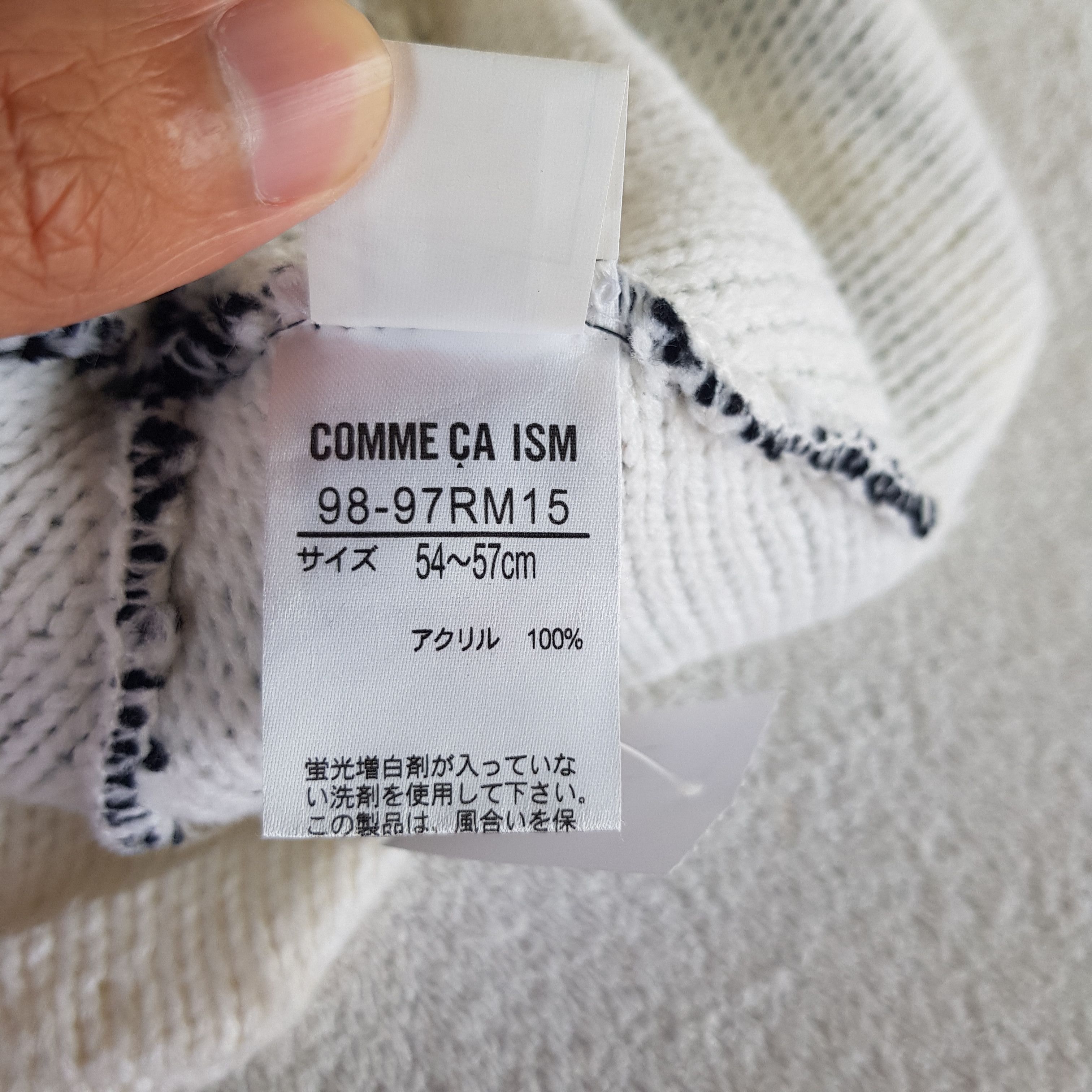 Comme Ca Ism Vintage Japanese Earflap Beanie Ribbed Pom Snow Caps Hats. Size ONE SIZE - 10 Thumbnail