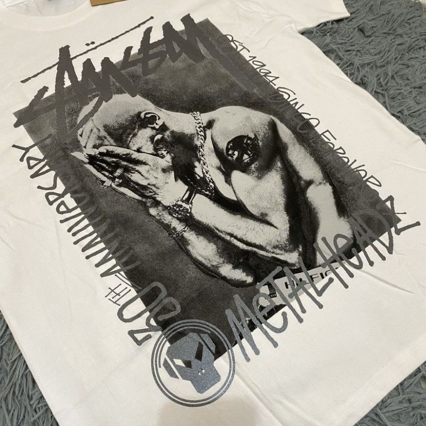 Stussy Stussy Metal Headz Tee Size US L / EU 52-54 / 3 - 3 Thumbnail