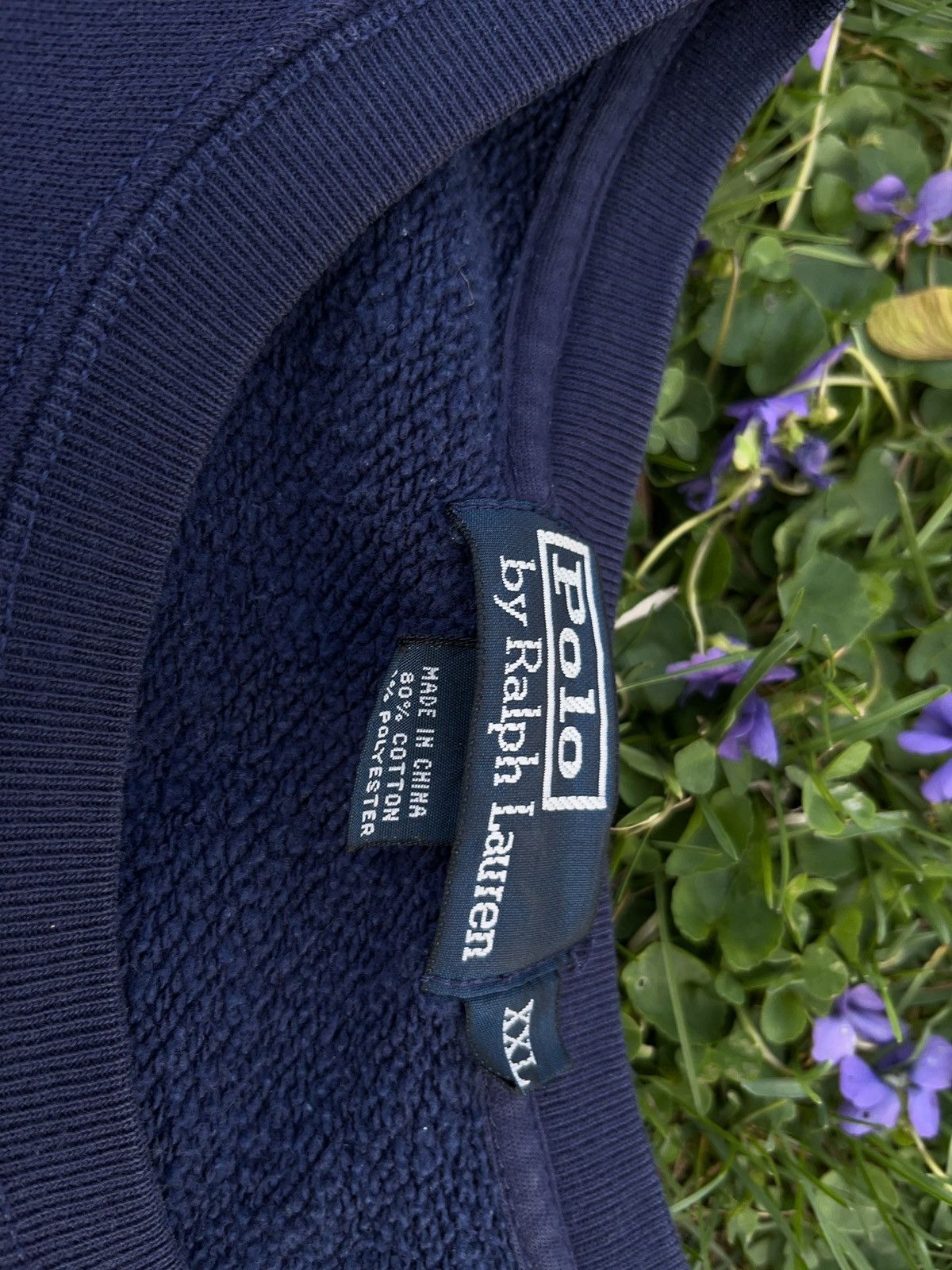 Polo Ralph Lauren Navy blue Polo Ralph Lauren cotton sweatshirt Size US XXL / EU 58 / 5 - 3 Thumbnail