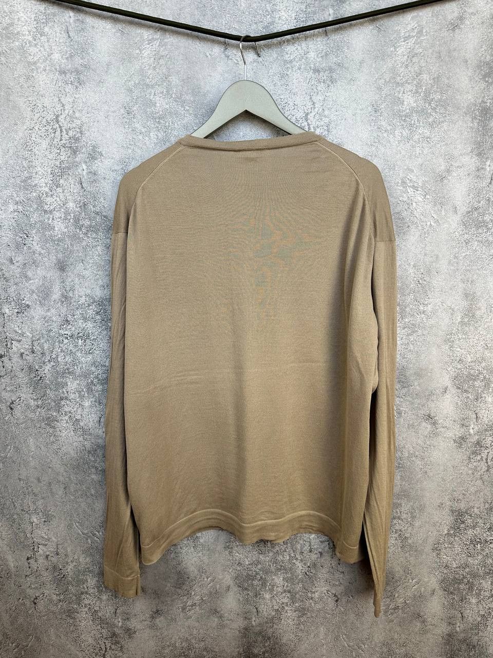 John Smedley John Smedley Sea Island Cotton V-Neck Sweater Knit Jumper Size US XXL / EU 58 / 5 - 2 Thumbnail