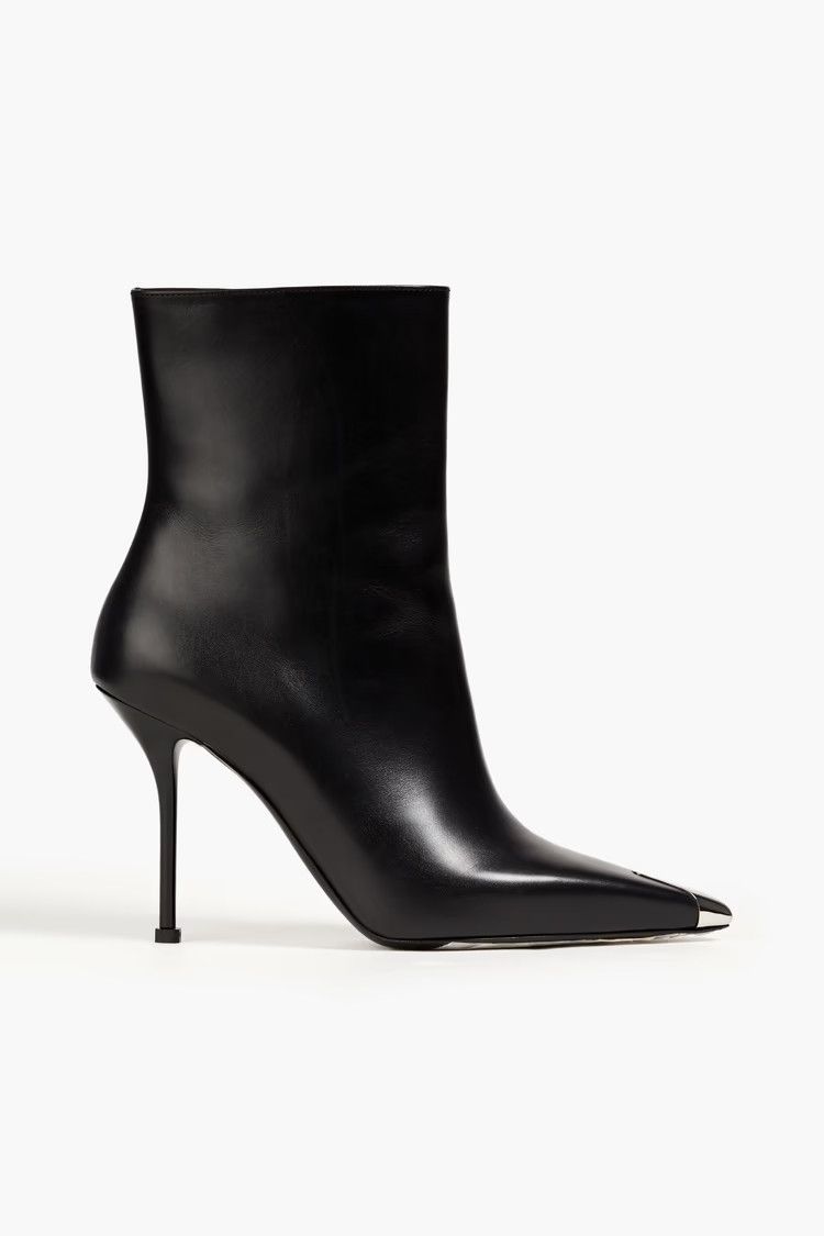 Alexander McQueen o1y0225 Ankle Boots in Black Size US 8.5 / IT 38.5 - 1 Thumbnail