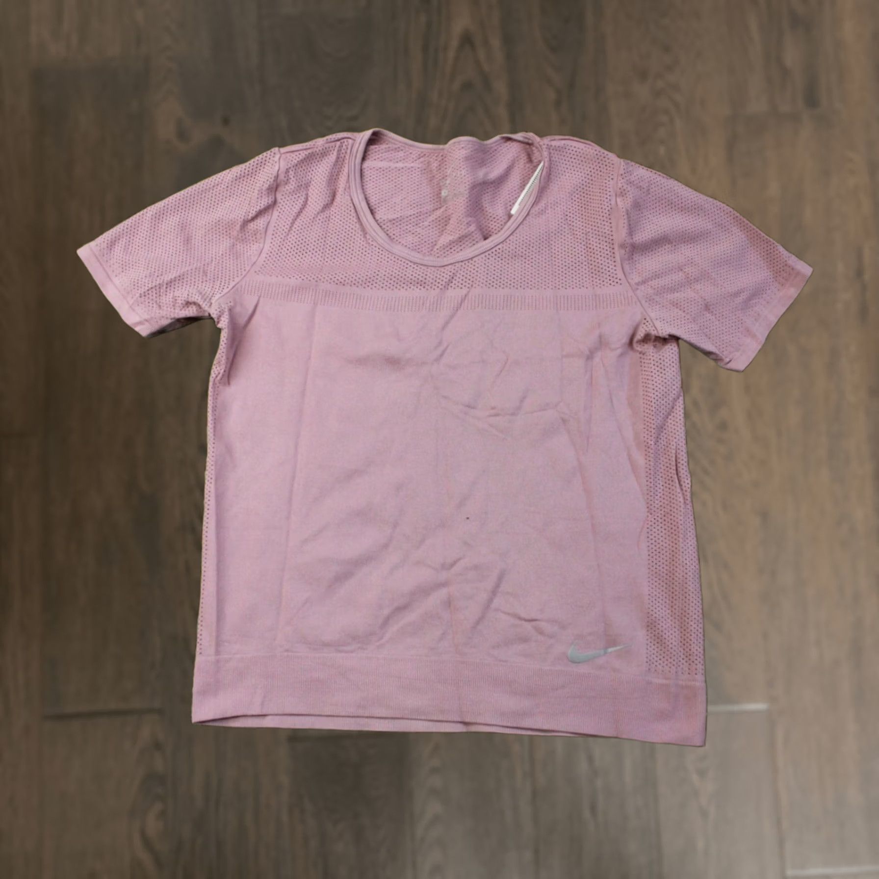 Nike NIKE DRI-FIT ORIGINAL 2019 TRAINING WOMEN SHIRT JERSEY TEE S SMALL Powder Pink Womens Run 2019 Size S / US 4 / IT 40 - 1 Thumbnail