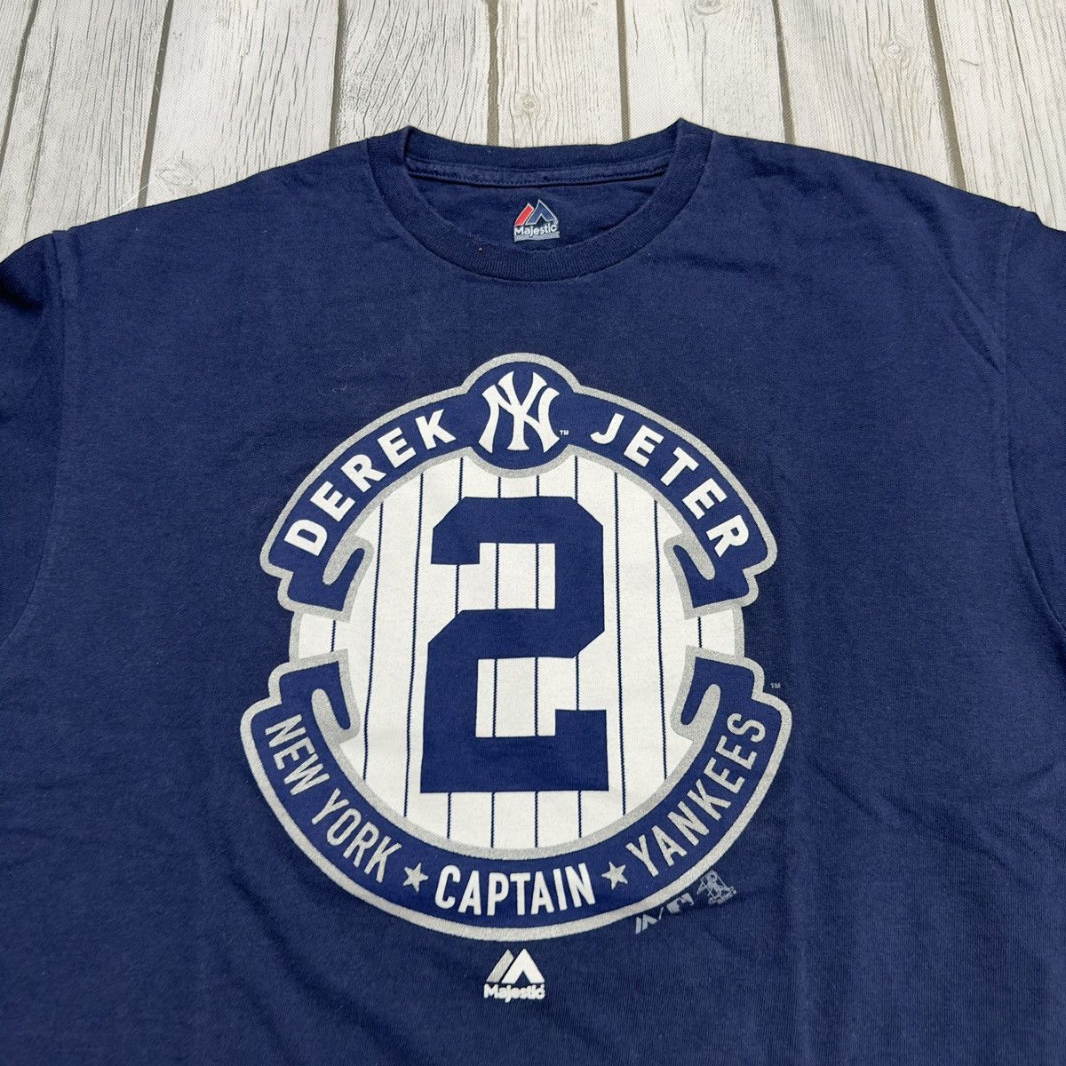 MLB × Majestic × New York Yankees Derek Jeter tee Size US L / EU 52-54 / 3 - 3 Thumbnail