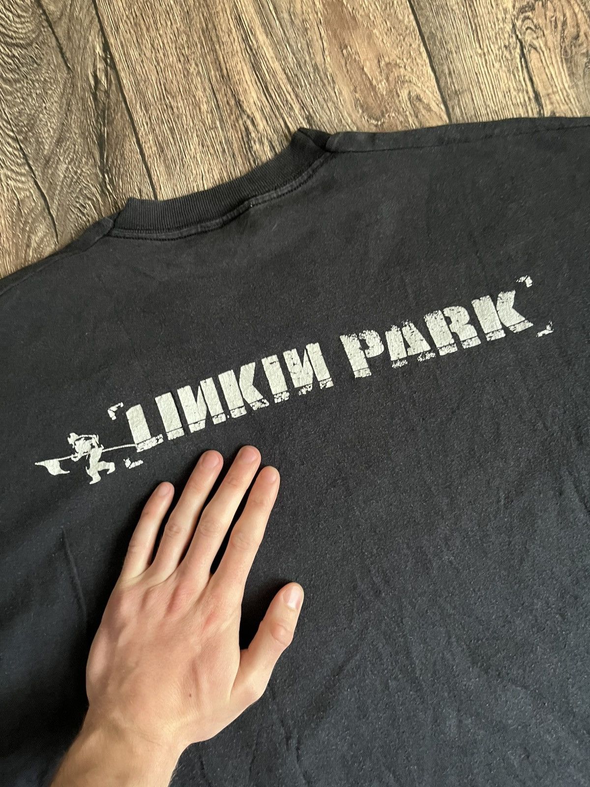 Band Tees Vintage Linkin Park 'Hybrid Theory' Rare Single Stitch Album Size US L / EU 52-54 / 3 - 9 Thumbnail