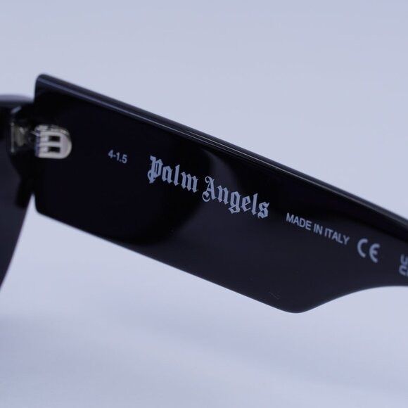 Palm Angels Palm Angels PERI002 PALM 1045 Sunglasses Black Rectangle Size ONE SIZE - 6 Thumbnail