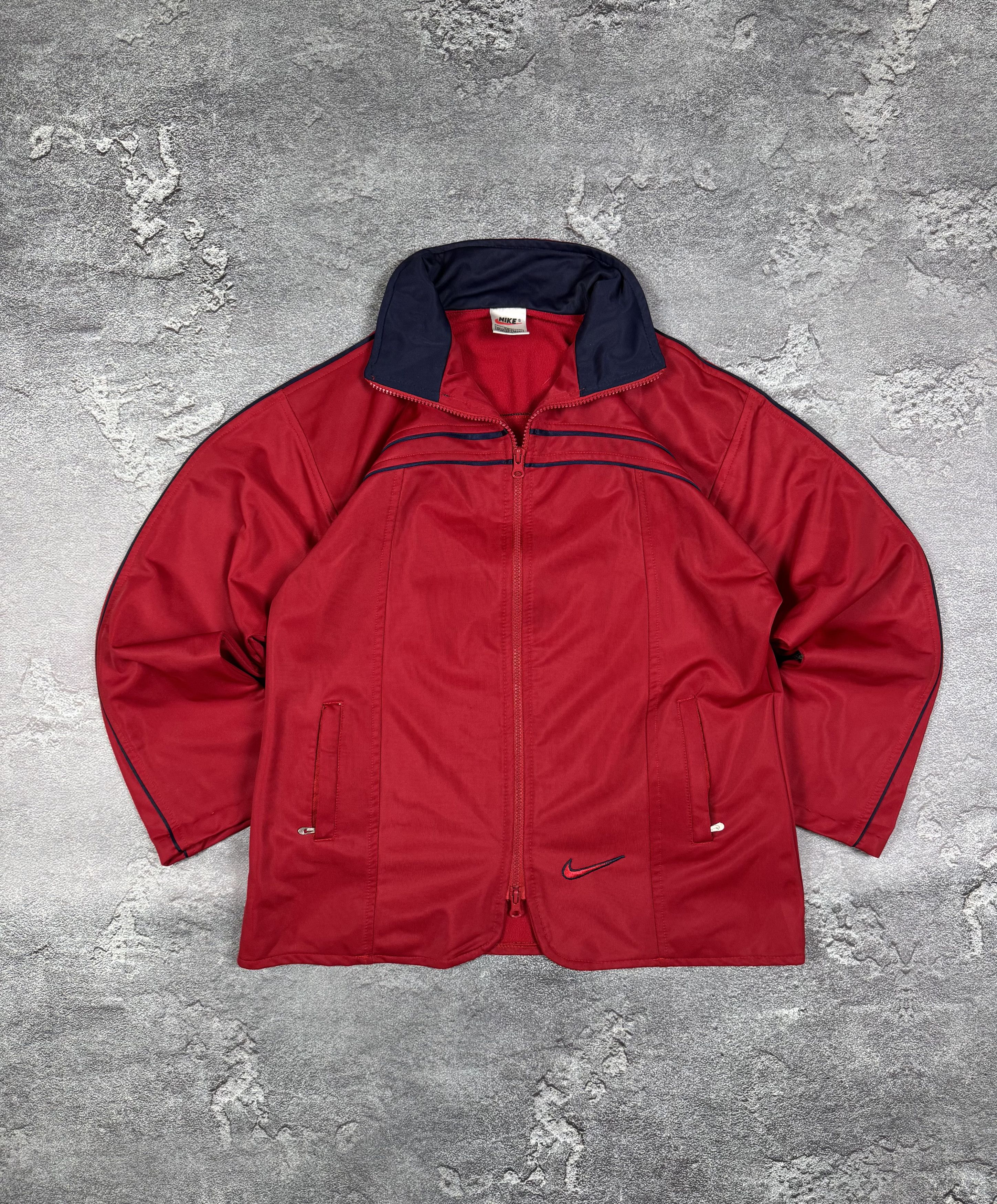 Nike 2000s Nike Swoosh Full Zip Sweatshirt Size XL Y2K Size XL / US 12-14 / IT 48-50 - 1 Thumbnail