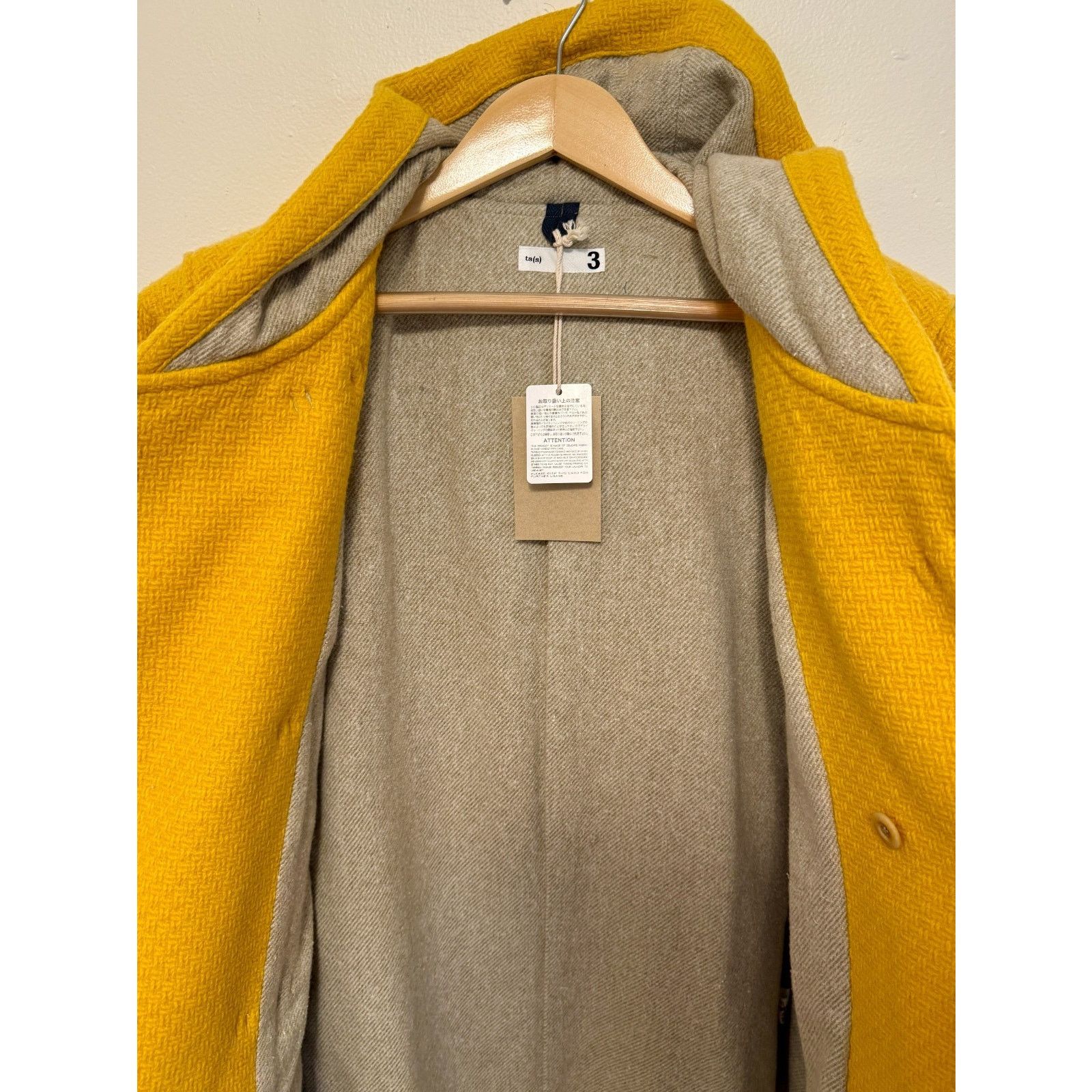 Ts(S) NWT ts(s) Duffle Coat in Basketweave Wool Blend Size 3 (M-L) Size US M / EU 48-50 / 2 - 5 Thumbnail