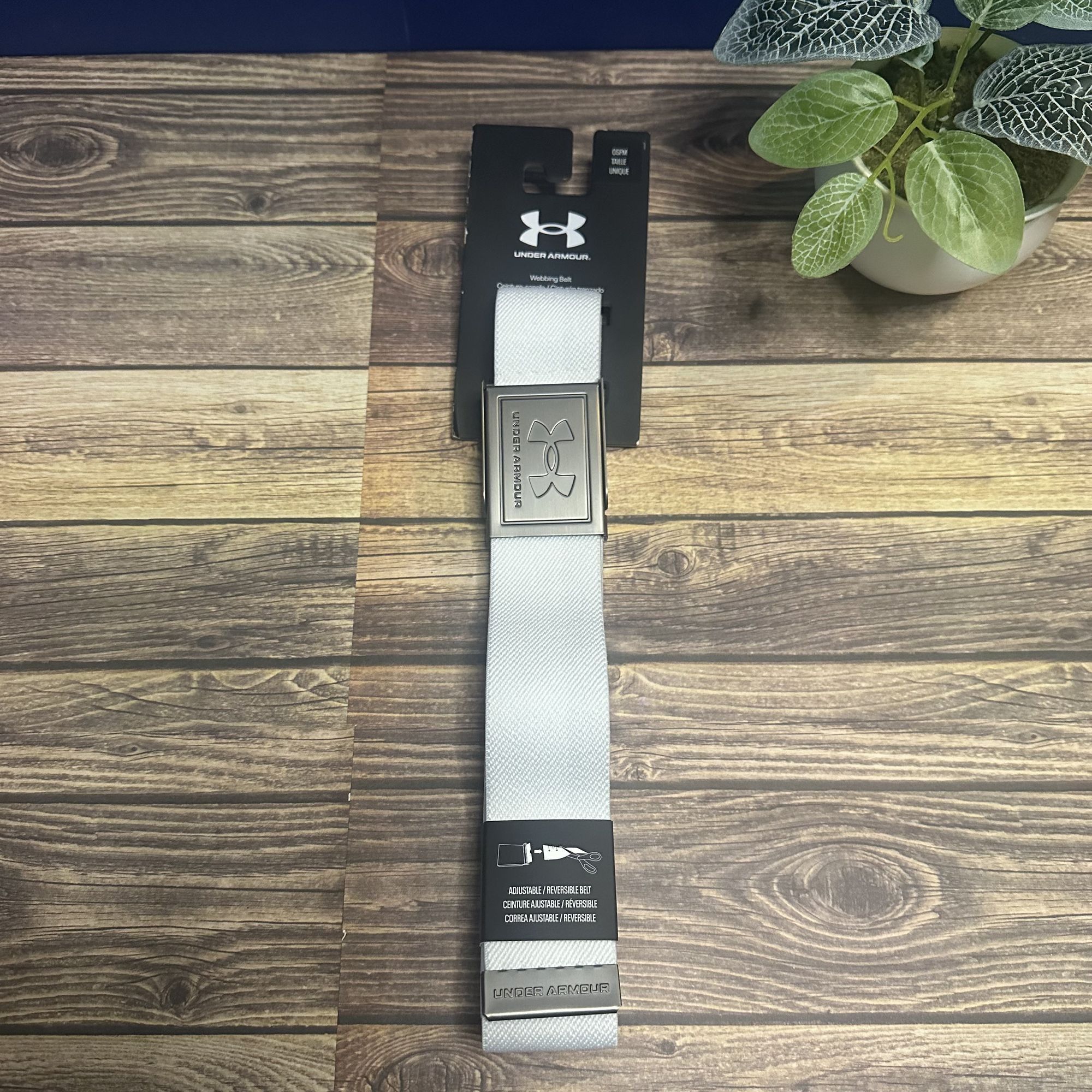 Under Armour Under Armour Men's Drive Stretch Webbing Belt NWT One Size ( Size ONE SIZE - 1 Thumbnail