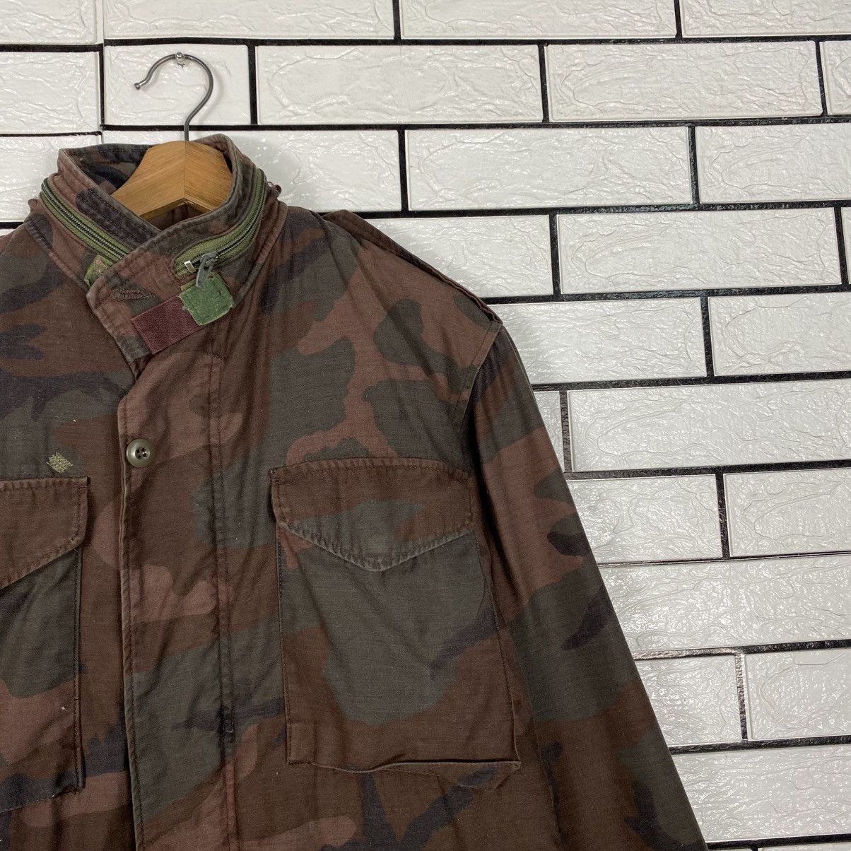 Vintage Vintage M51 Chore Military Jacket Camoflouge Multi Pocket Size US S / EU 44-46 / 1 - 7 Thumbnail