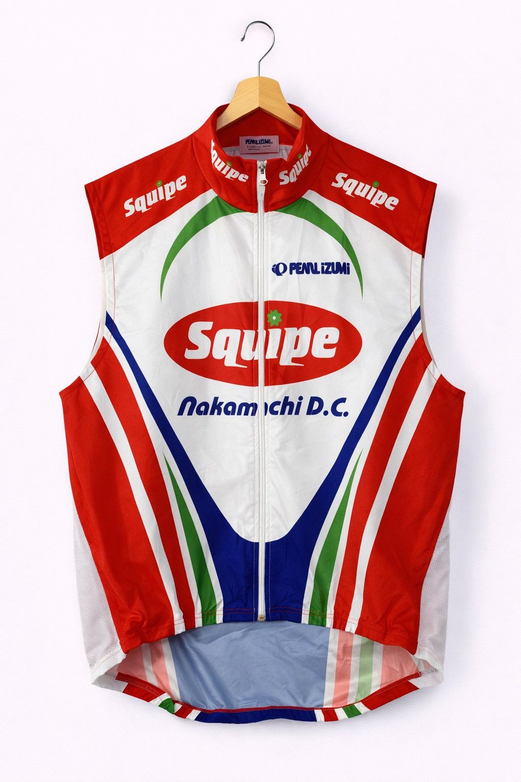 PEARL iZUMi Vintage Pearl Izumi Cycling Wind Vest Squipe Nakamachi D.C Size US L / EU 52-54 / 3 - 1 Thumbnail
