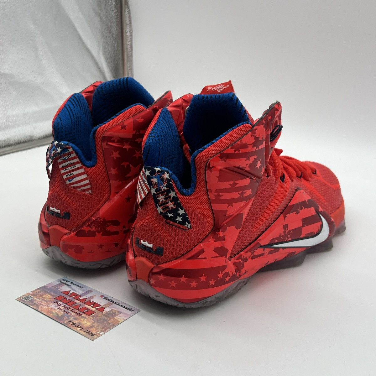 Nike Lebron 12 USA Size US 10.5 / EU 43-44 - 5 Thumbnail