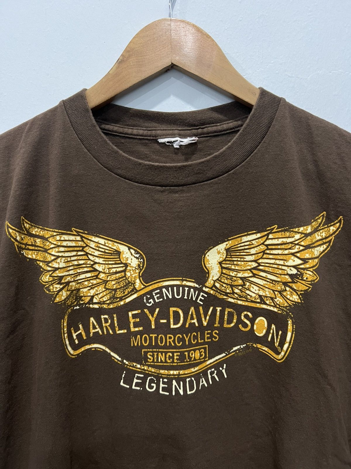 Harley Davidson Harley Davidson Single Stitch Vintage Tee Size US L / EU 52-54 / 3 - 2 Thumbnail