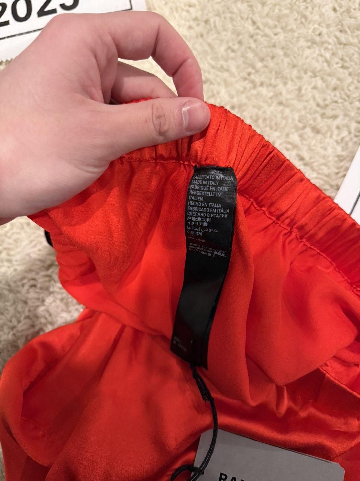 Balenciaga Balenciaga Silk Boxers Size 32 - 7 Thumbnail